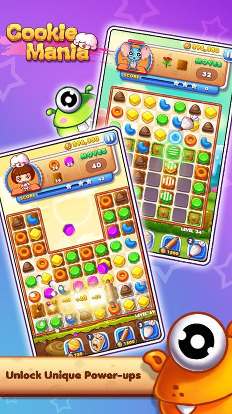 Cookie Mania Match-3 Sweet Game 2.5.8 Screenshot 3