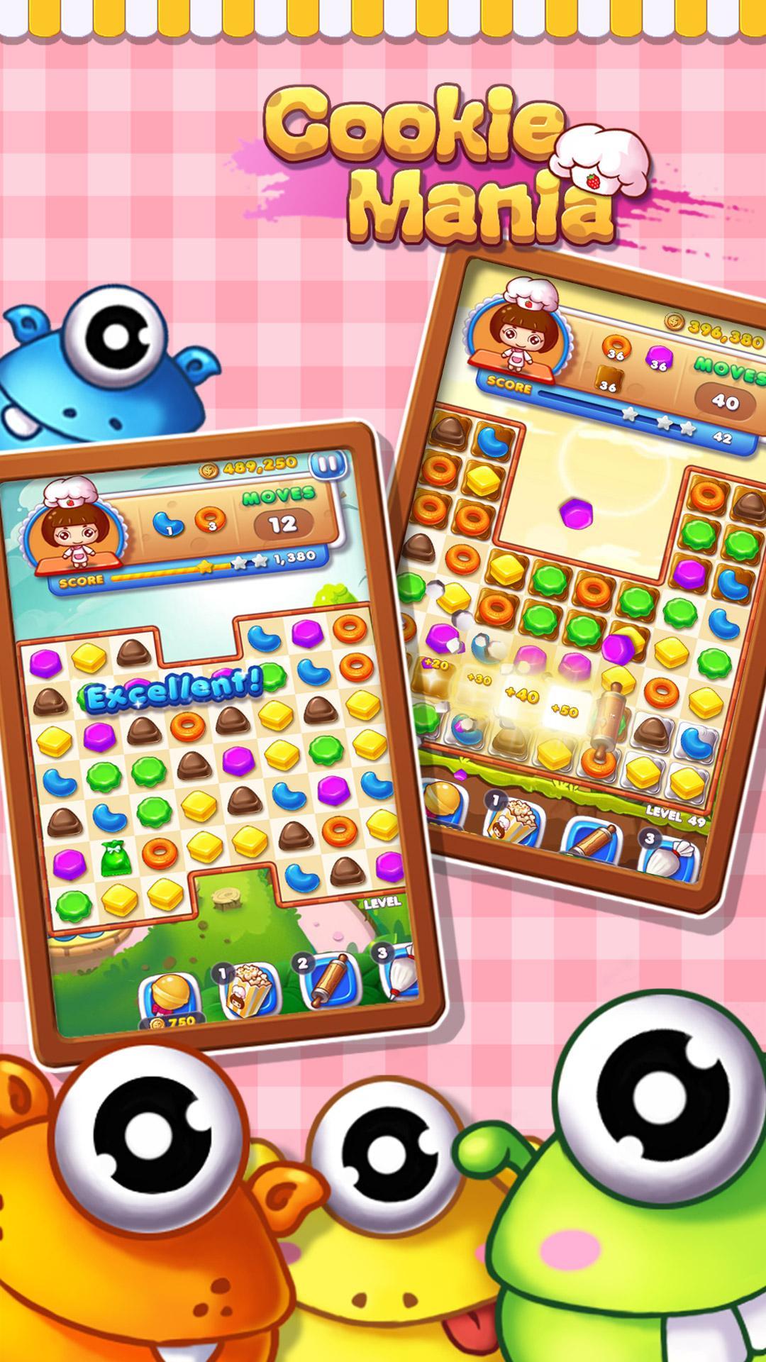 Cookie Mania Match-3 Sweet Game 2.5.8 Screenshot 6