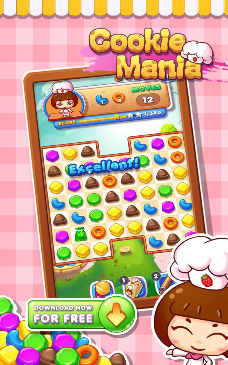 Cookie Mania Match-3 Sweet Game 2.5.8 Screenshot 8