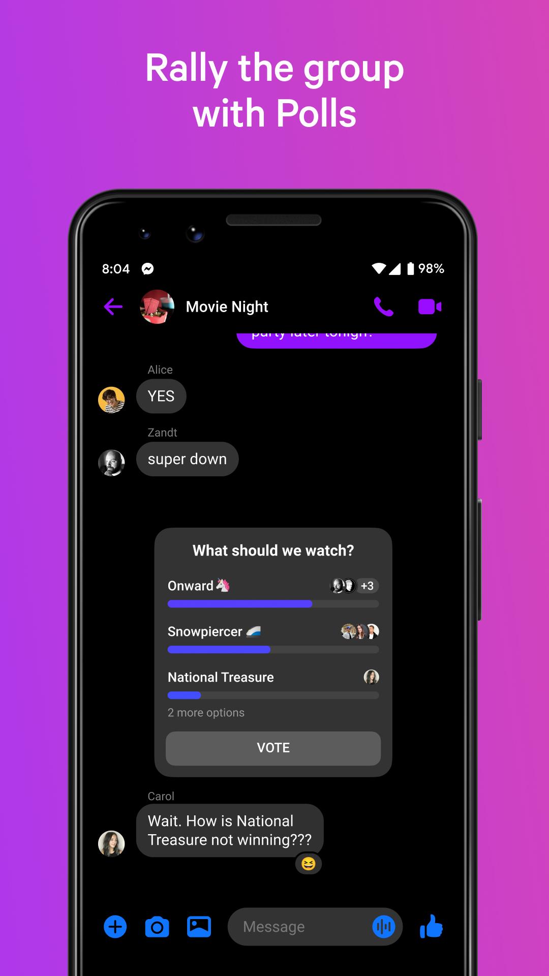 Messenger – Text and Video Chat for Free 293.0.0.13.232 Screenshot 6