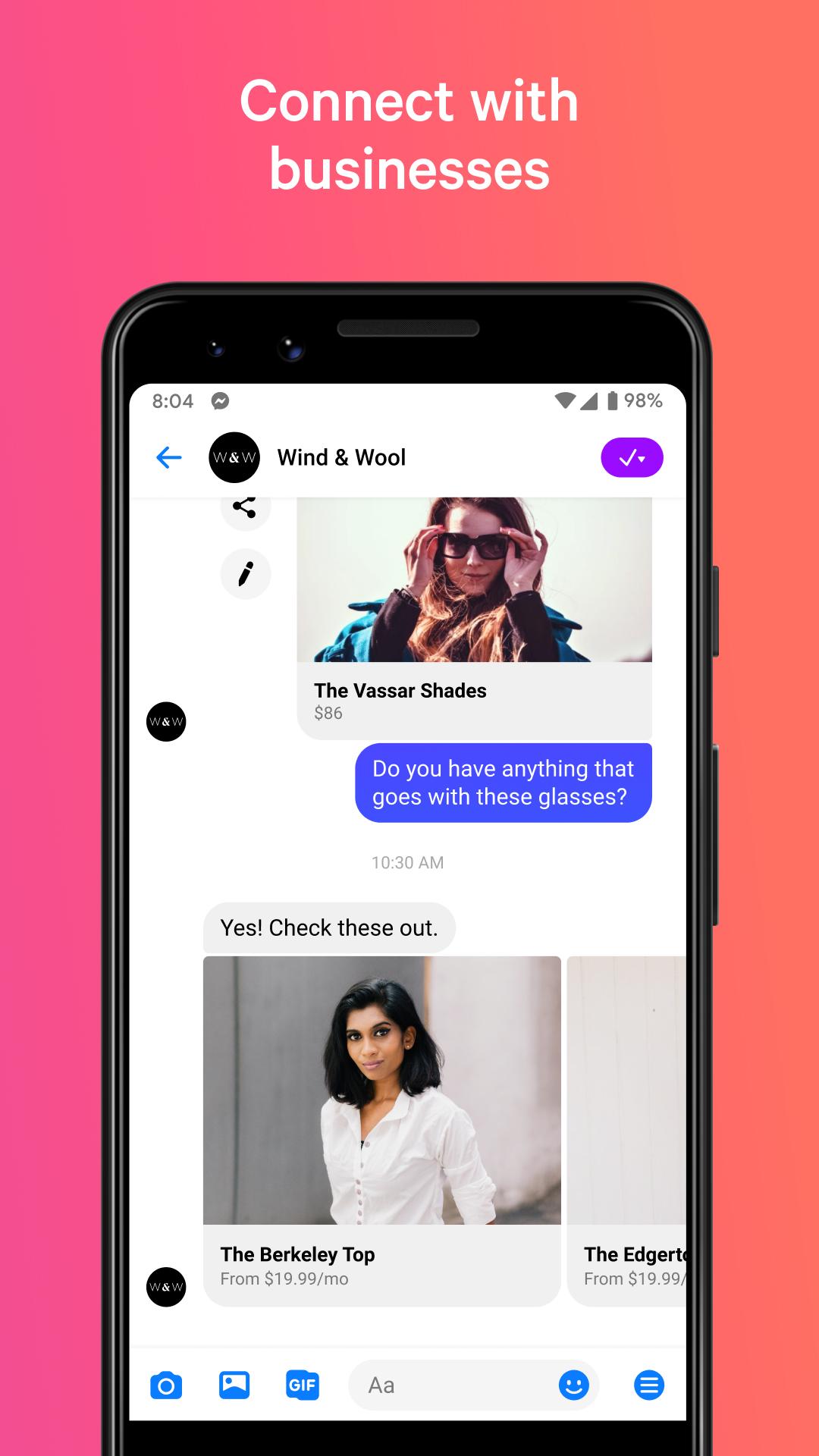Messenger – Text and Video Chat for Free 293.0.0.13.232 Screenshot 8