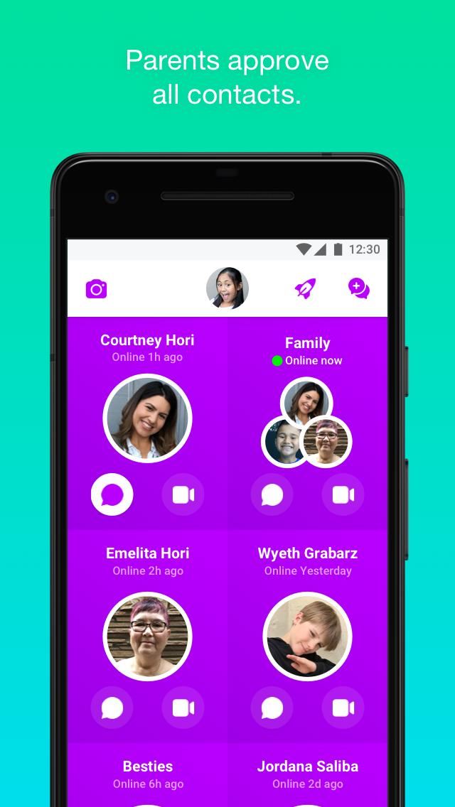 Messenger Kids – Safer Messaging and Video Chat 103.0.0.6.112 Screenshot 1