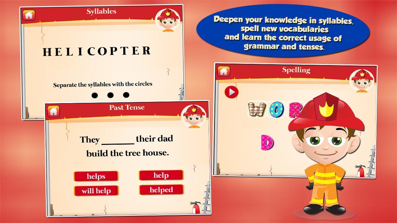 Fireman Kids 3rd Grade Games 3.16 Screenshot 10