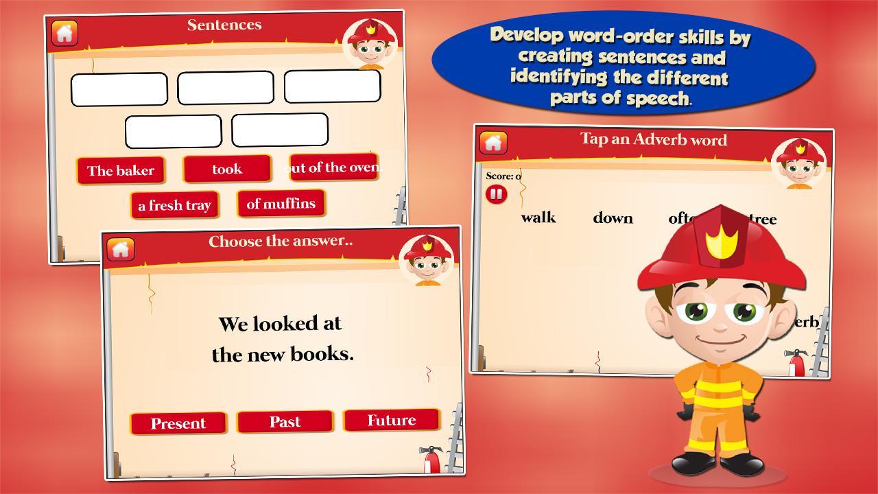 Fireman Kids 3rd Grade Games 3.16 Screenshot 4
