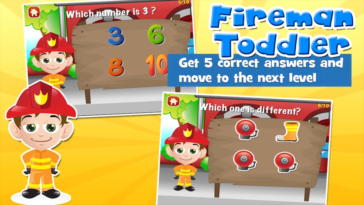 Fireman Toddler School Free 3.15 Screenshot 11