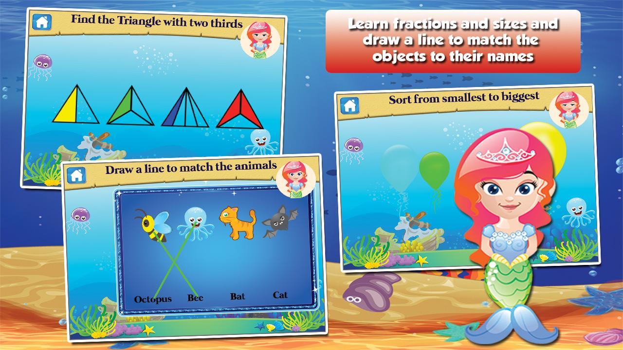 Mermaid Princess Grade 1 Games 3.15 Screenshot 3