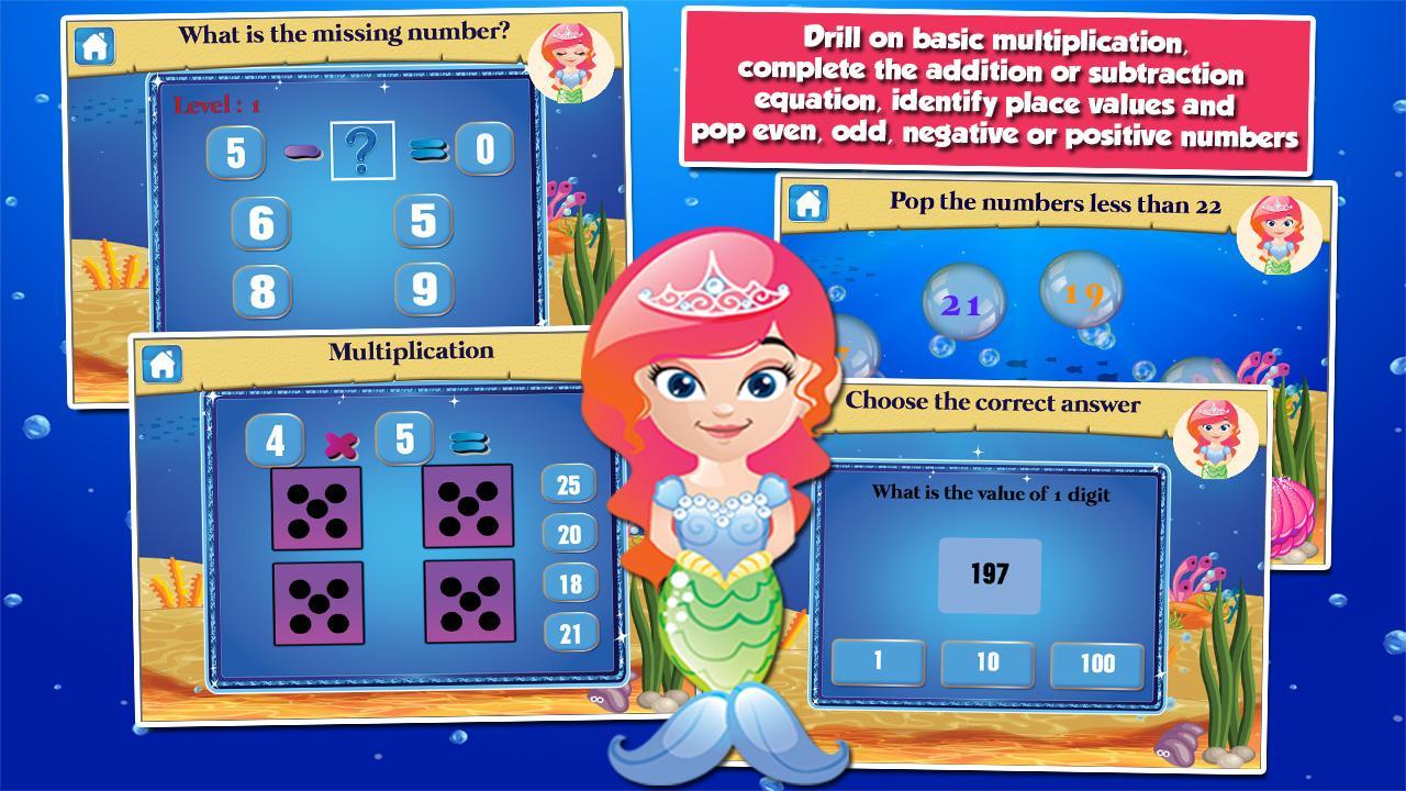 Mermaid Princess Grade 2 Games 3.15 Screenshot 12