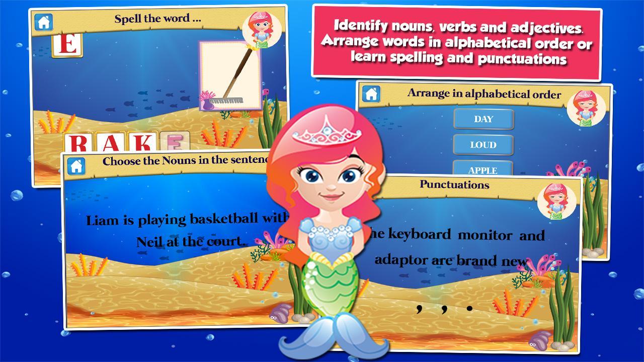 Mermaid Princess Grade 2 Games 3.15 Screenshot 14