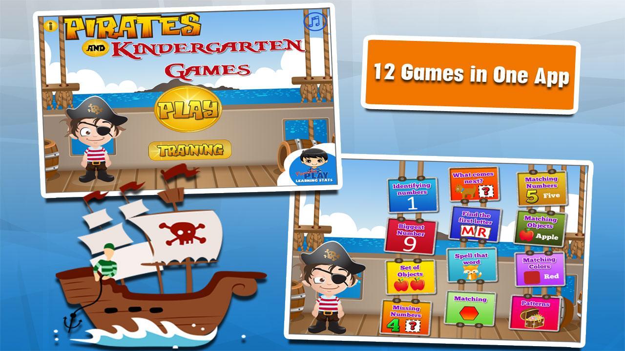 Pirate Kindergarten Games 3.11 Screenshot 1