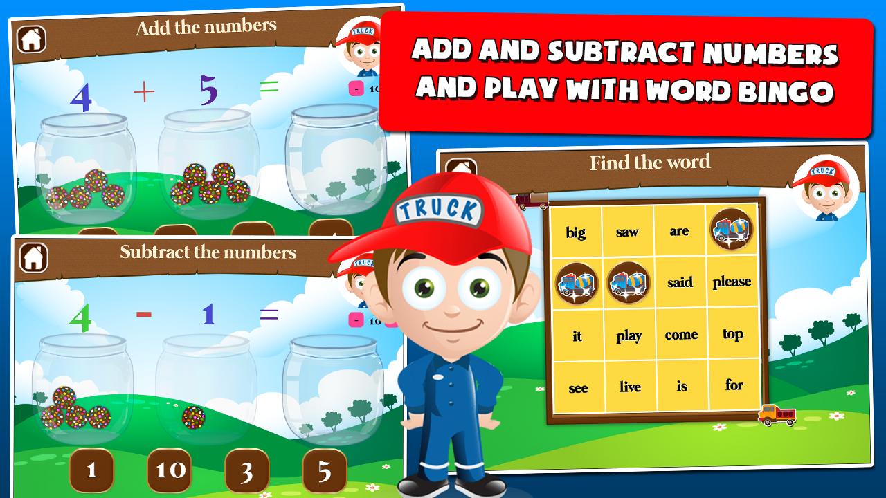 First Grade Games: Trucks 3.15 Screenshot 5
