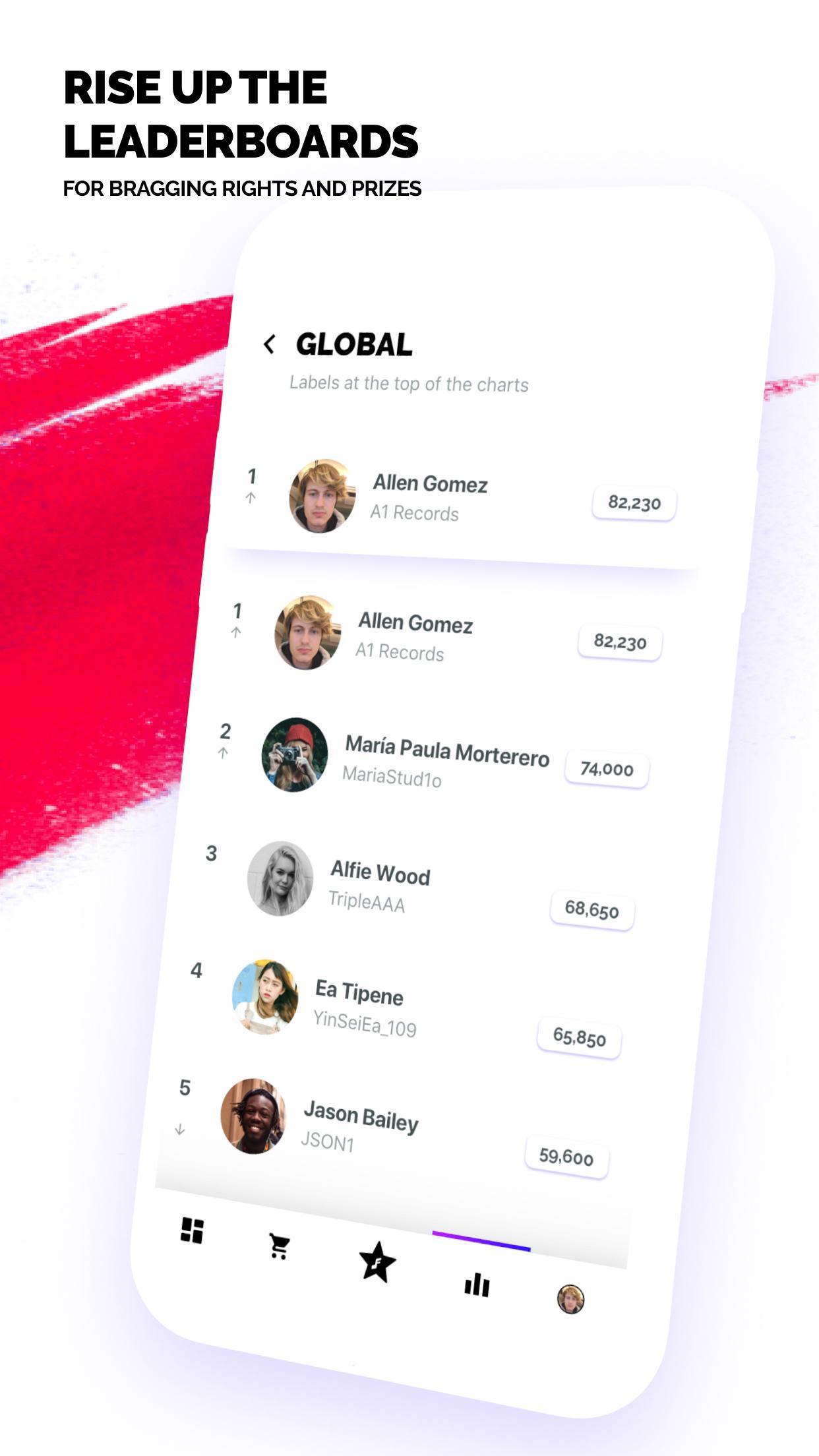 FanLabel Daily Music Contests 4.7.3 Screenshot 5