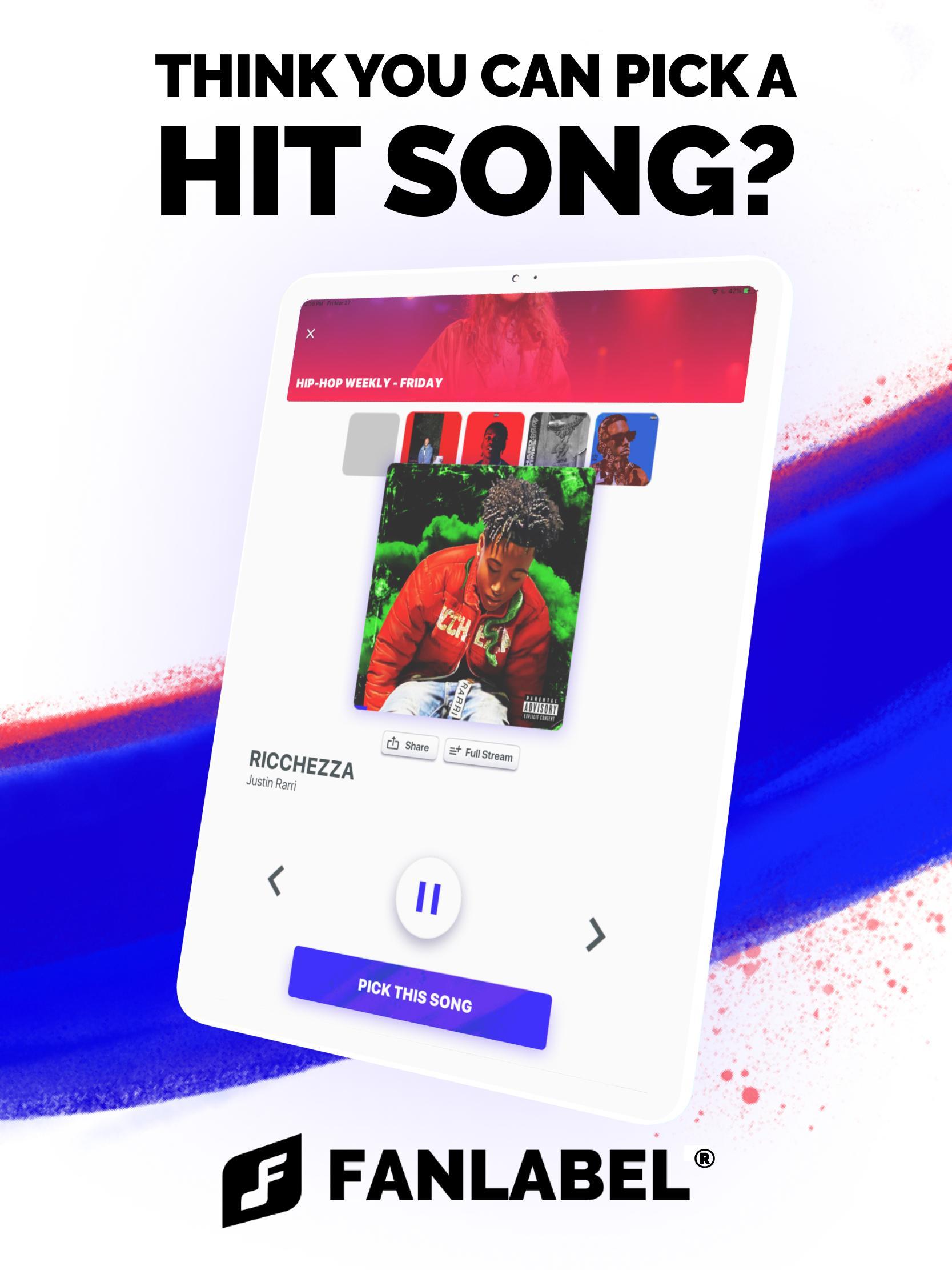 FanLabel Daily Music Contests 4.7.3 Screenshot 6