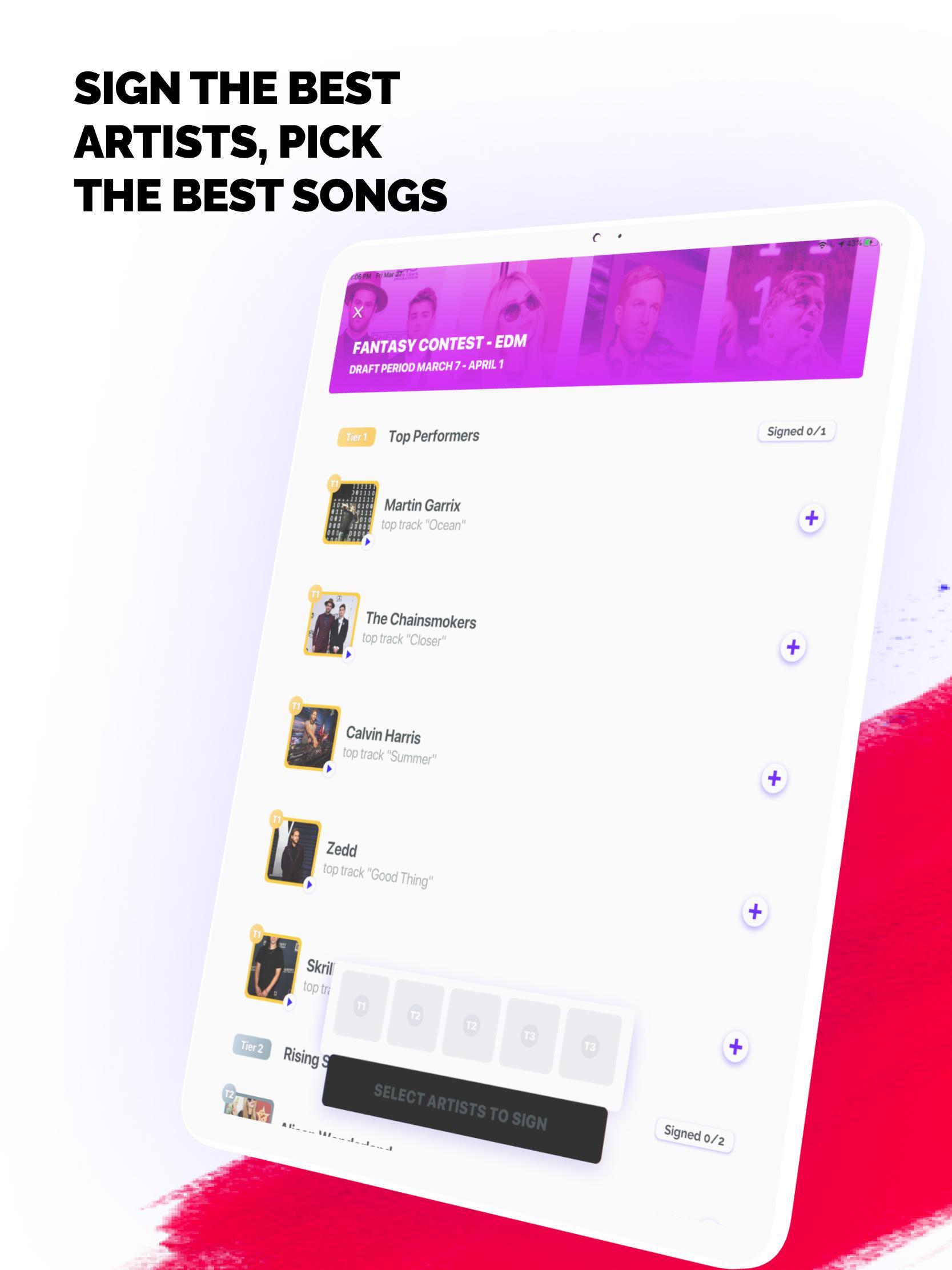 FanLabel Daily Music Contests 4.7.3 Screenshot 8