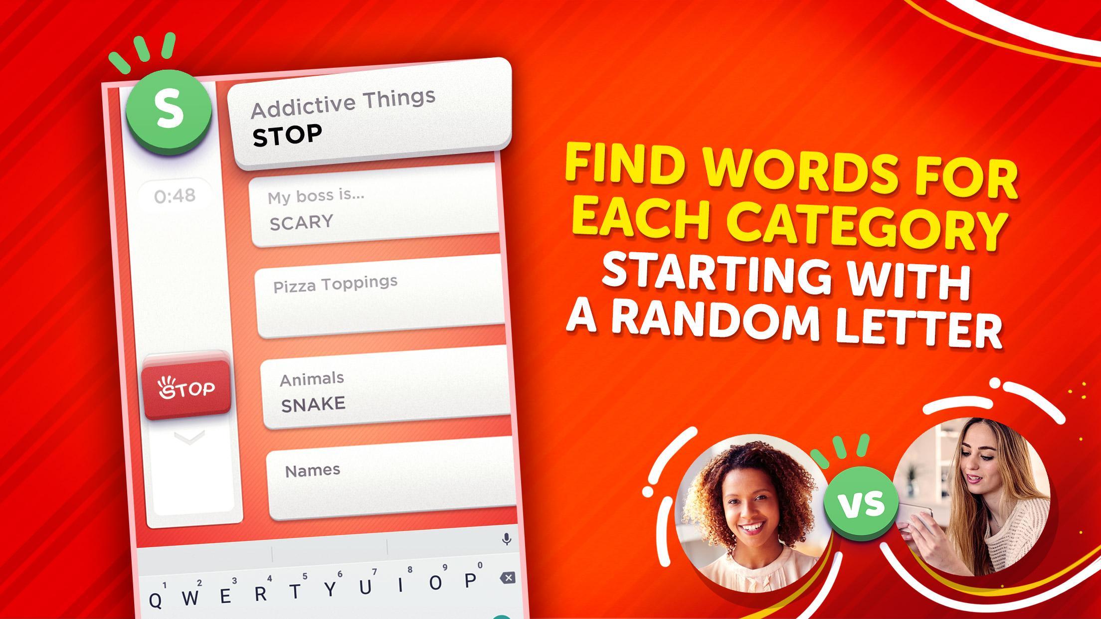 Stop Categories Word Game 3.18.0 Screenshot 8