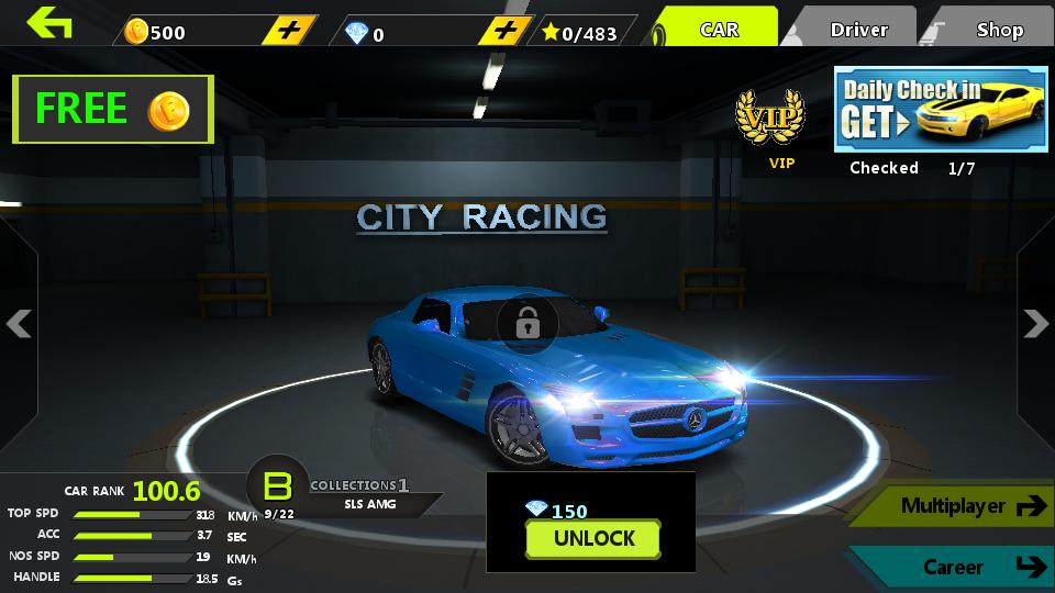 Car Racing 3D (City Racing) 1.0 Screenshot 2