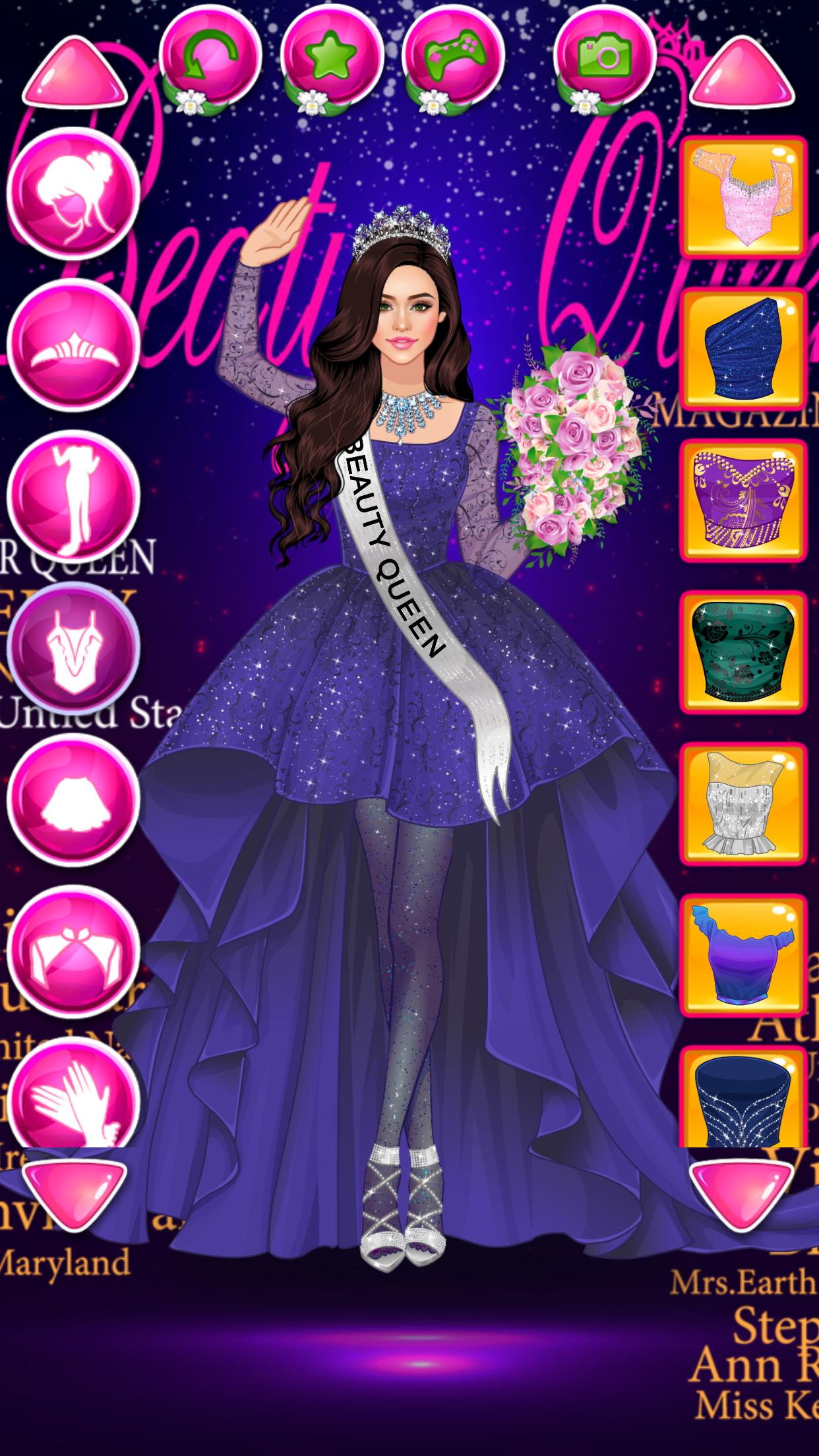 Beauty Queen Dress Up - Star Girl Fashion 1.1 Screenshot 2