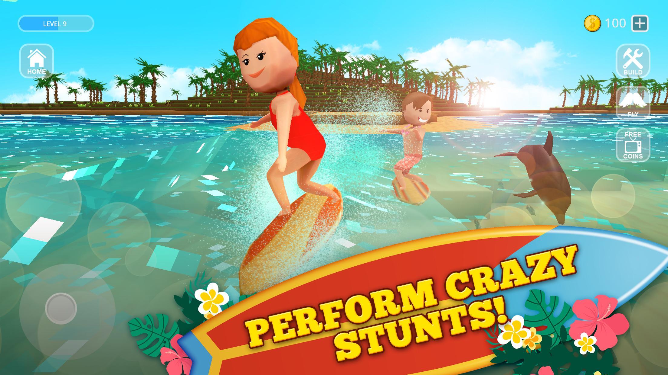 Surfing Craft Crafting, Stunts & Surf Games World 1.9-minApi23 Screenshot 3