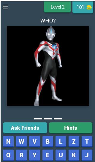 Ultraman: Guess the Characters Quiz Free Game 8.7.3z Screenshot 3