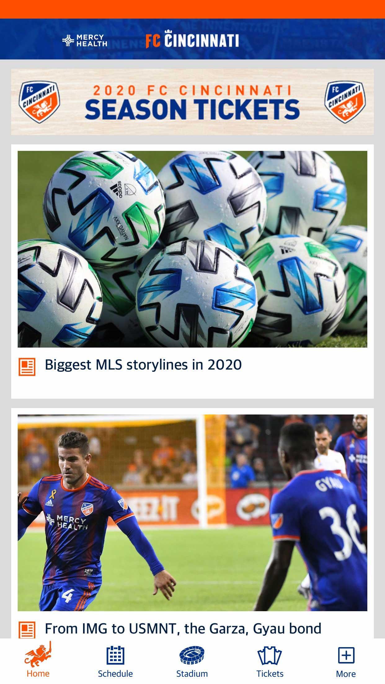 FC Cincinnati (MLS) 1.3.2 Screenshot 2