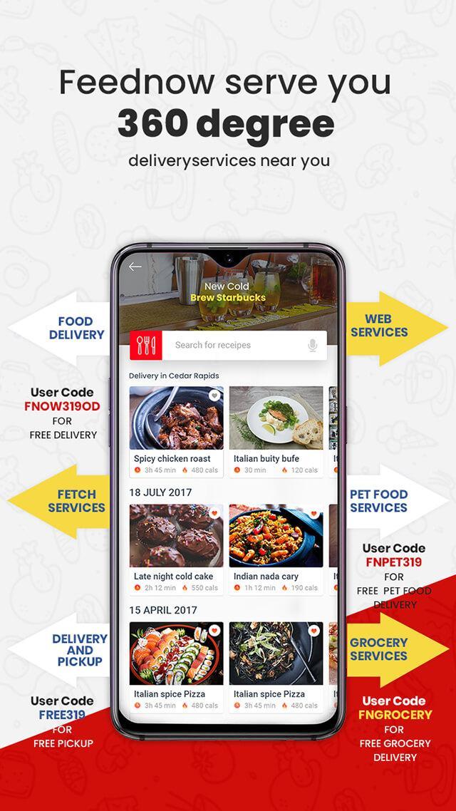 FeedNow Order Food,Pet Food,Fetch,Grocery in USA 1.0.1 Screenshot 2