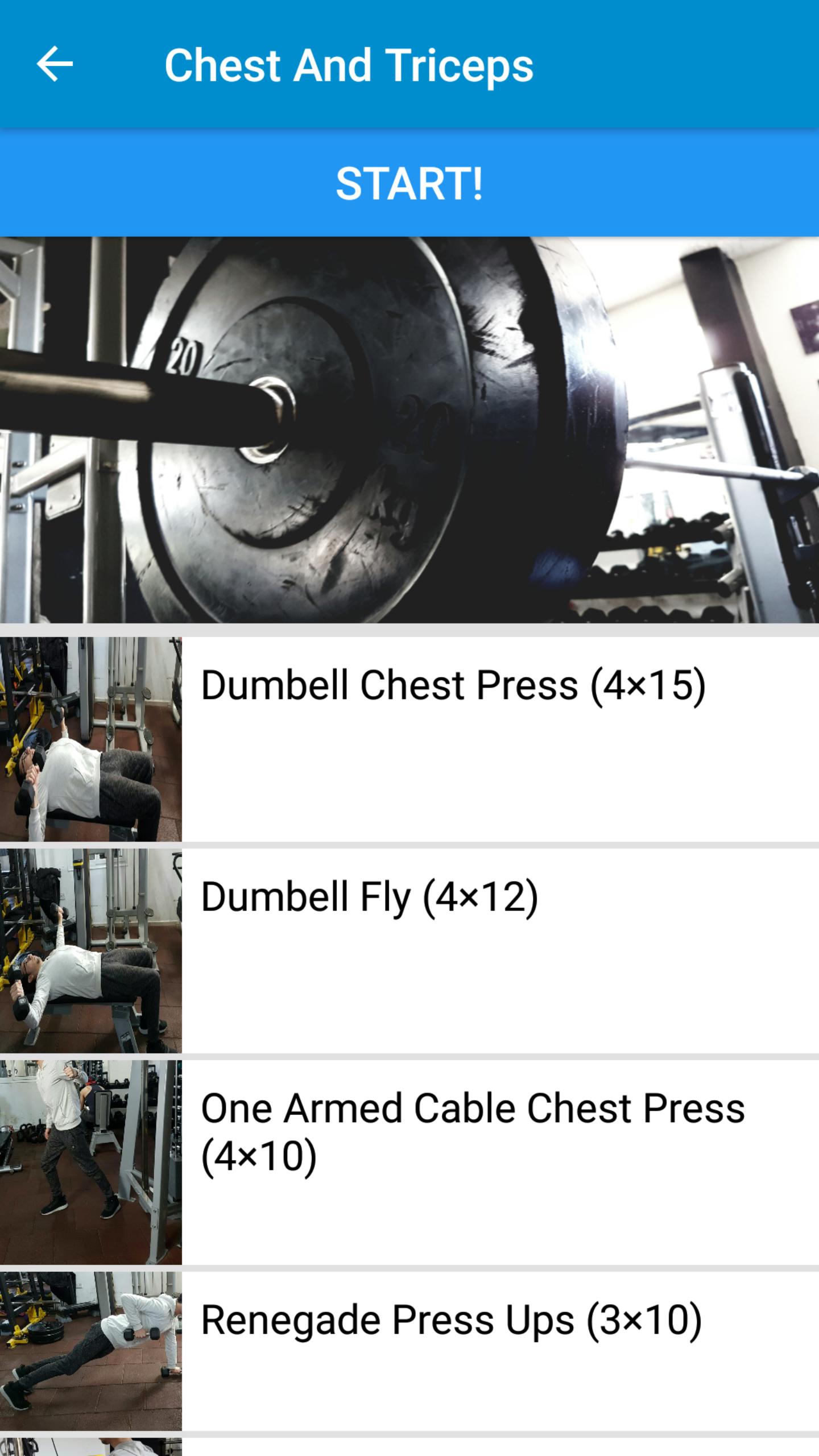 GYM Workouts For Swimmers 1.0 Screenshot 4