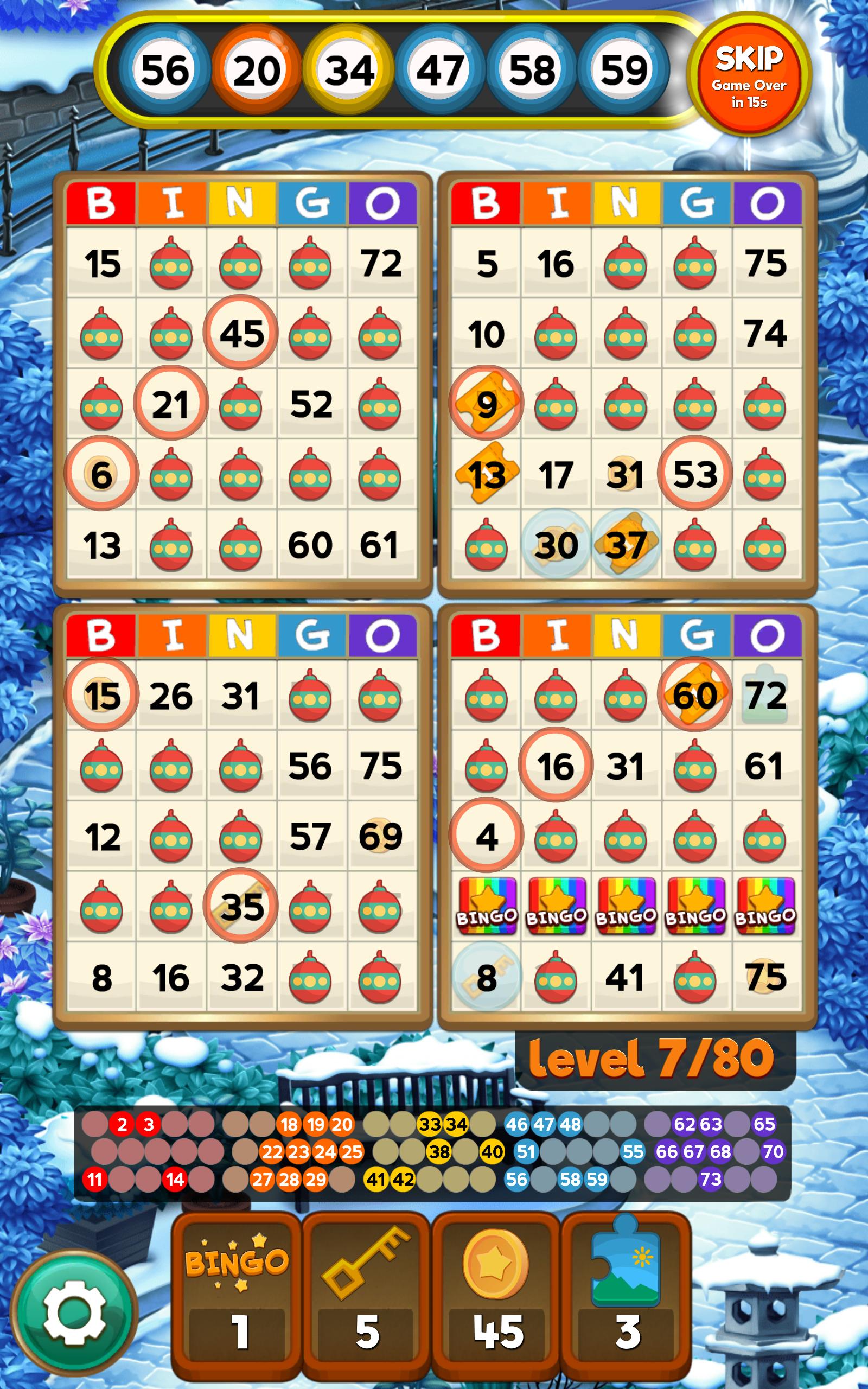 Bingo Quest Winter Wonderland Garden 1.56 Screenshot 20
