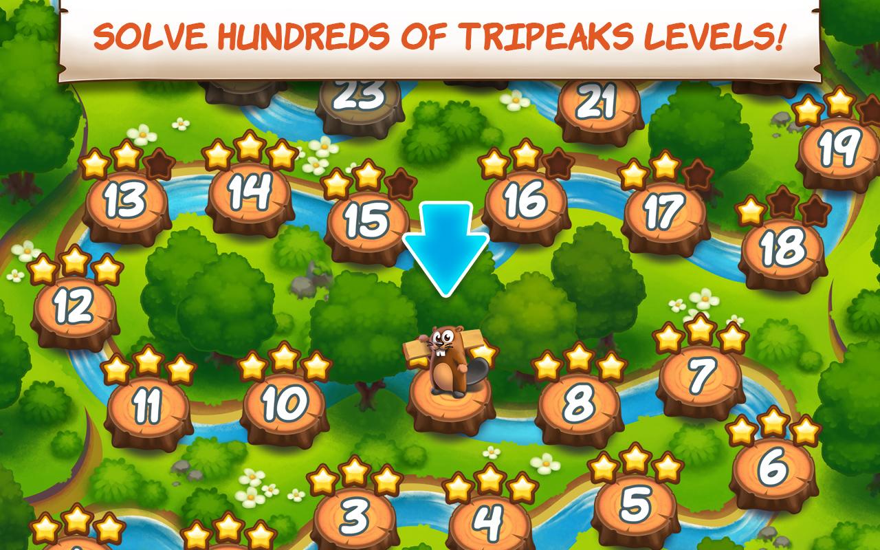 Treepeaks - A Classic Tripeaks Solitaire Adventure 0.0.51 Screenshot 3