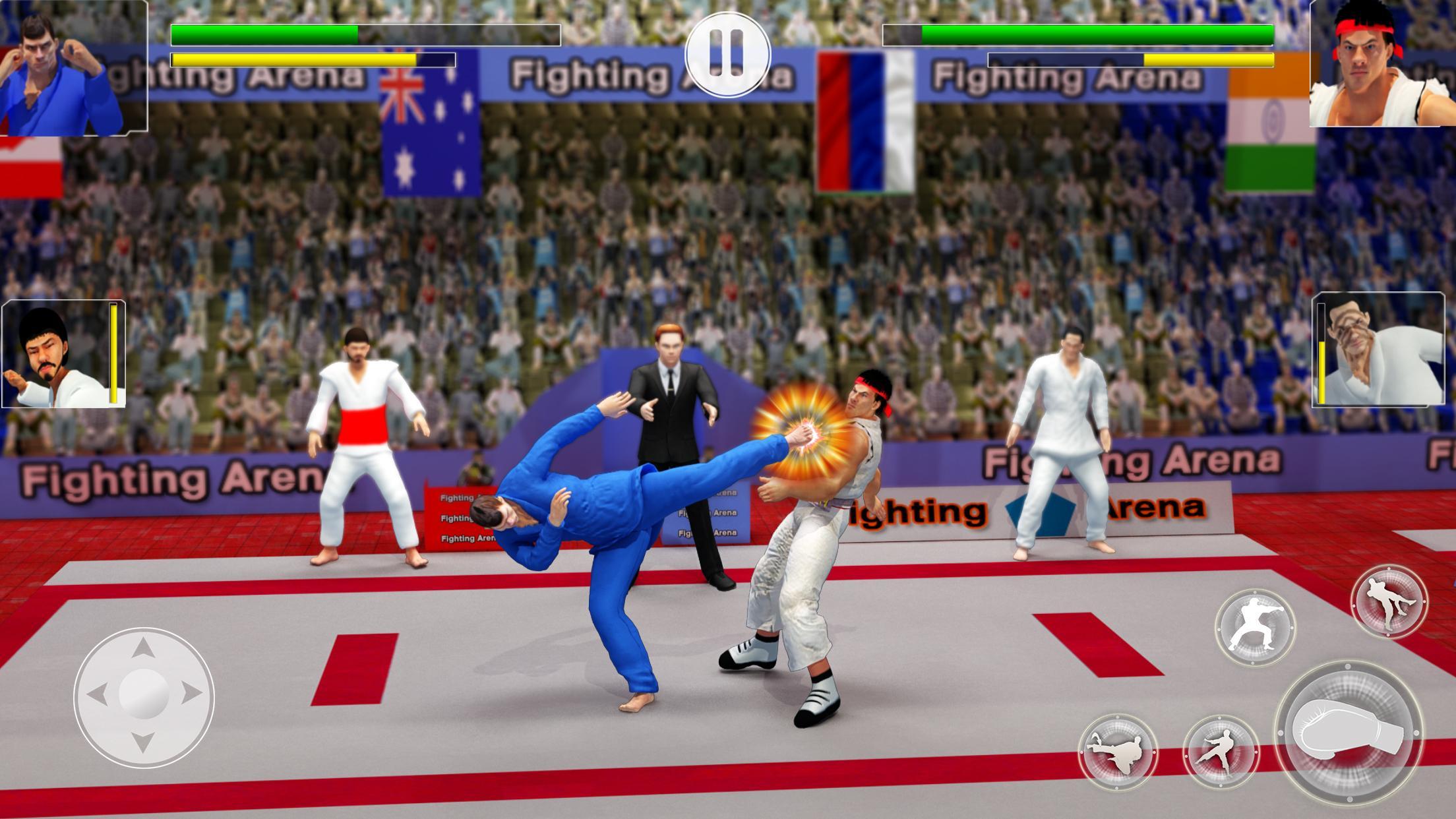 Tag Team Karate Fighting Games: PRO Kung Fu Master 2.1.1 Screenshot 1