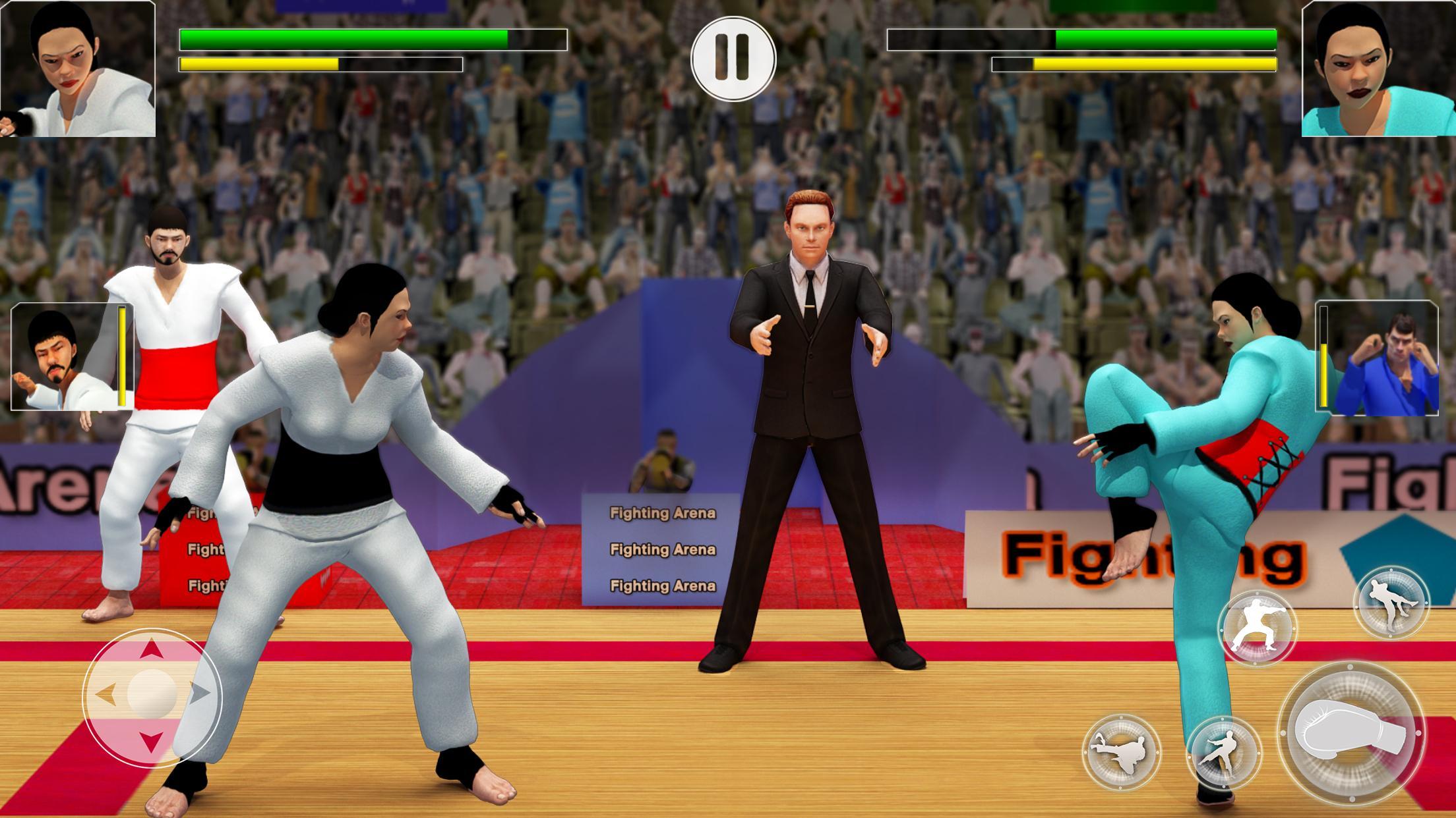 Tag Team Karate Fighting Games: PRO Kung Fu Master 2.1.1 Screenshot 3
