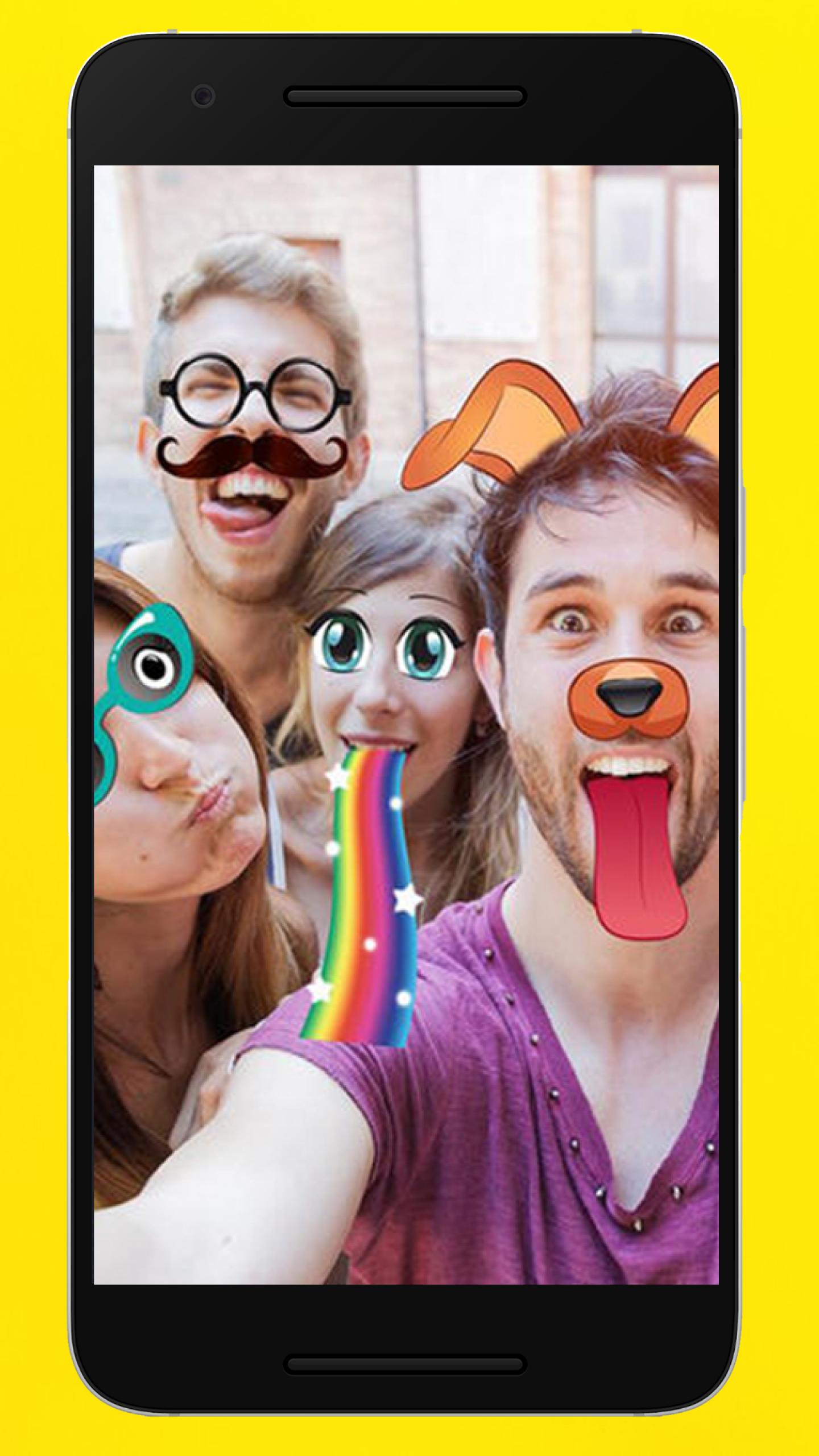 filters for snapchat : sticker design 1.3 Screenshot 1