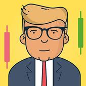 Shares & Forex Investing simulator - Trading Game app icon