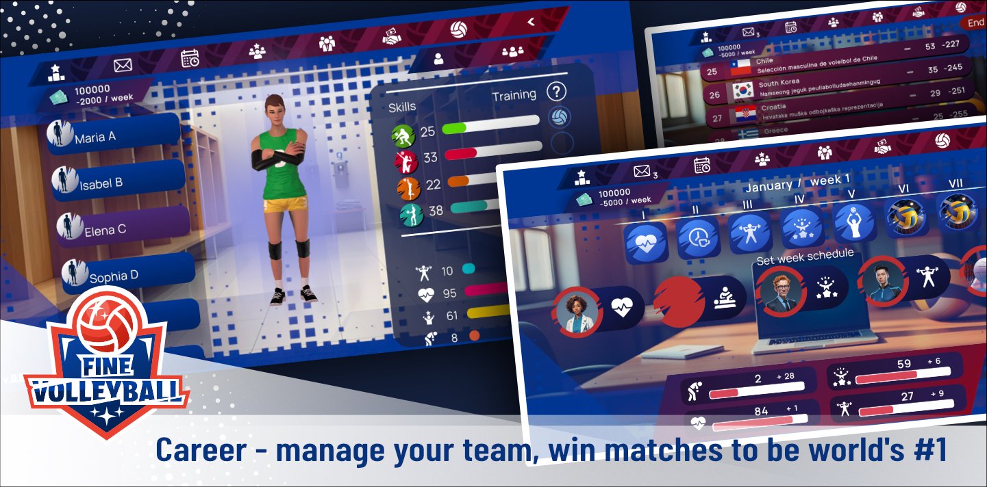 Fine Volleyball 0.8904 Screenshot 4