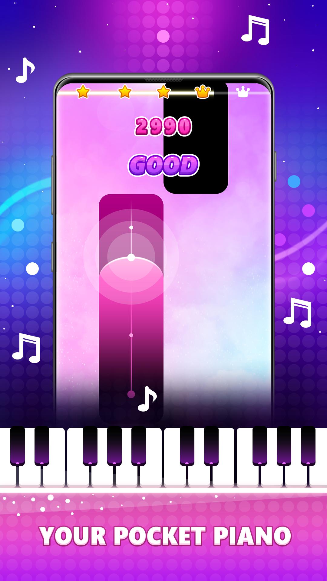 Magic Pink Tiles: Piano Game 1.0.12 Screenshot 1