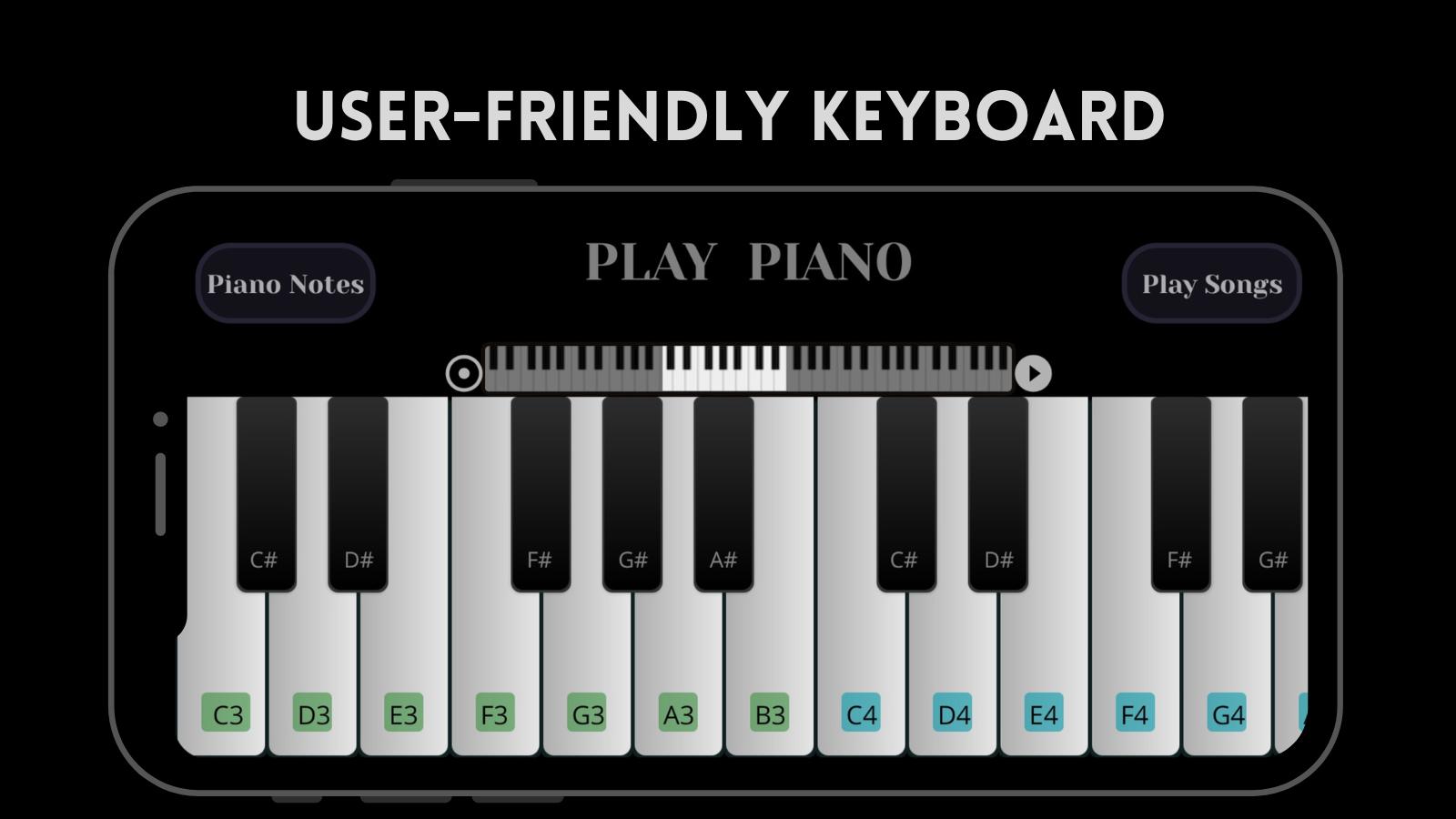 Play Piano Melodies | Piano Notes | Keyboard 3.0.1 Screenshot 2