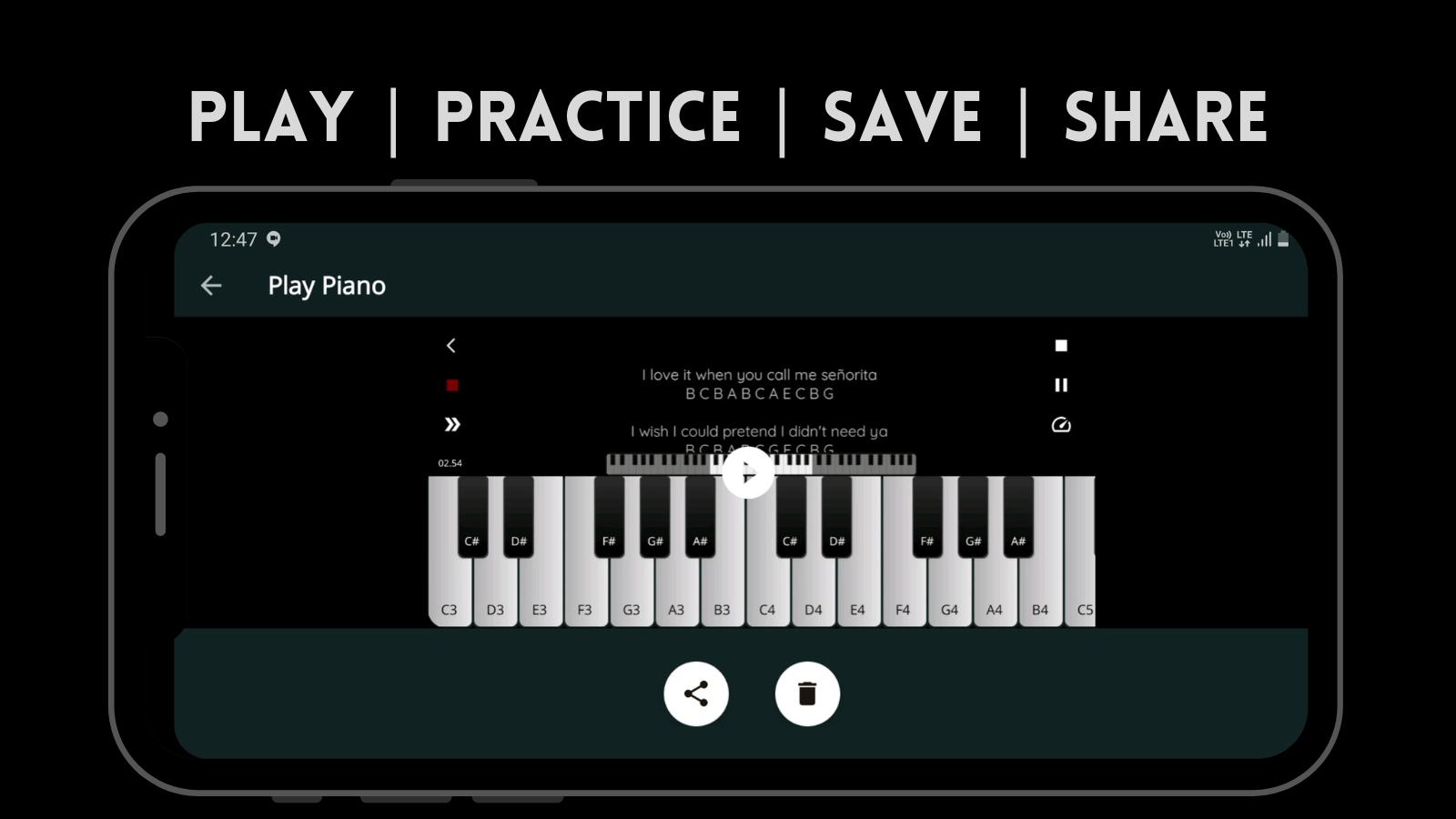 Play Piano Melodies | Piano Notes | Keyboard 3.0.1 Screenshot 6