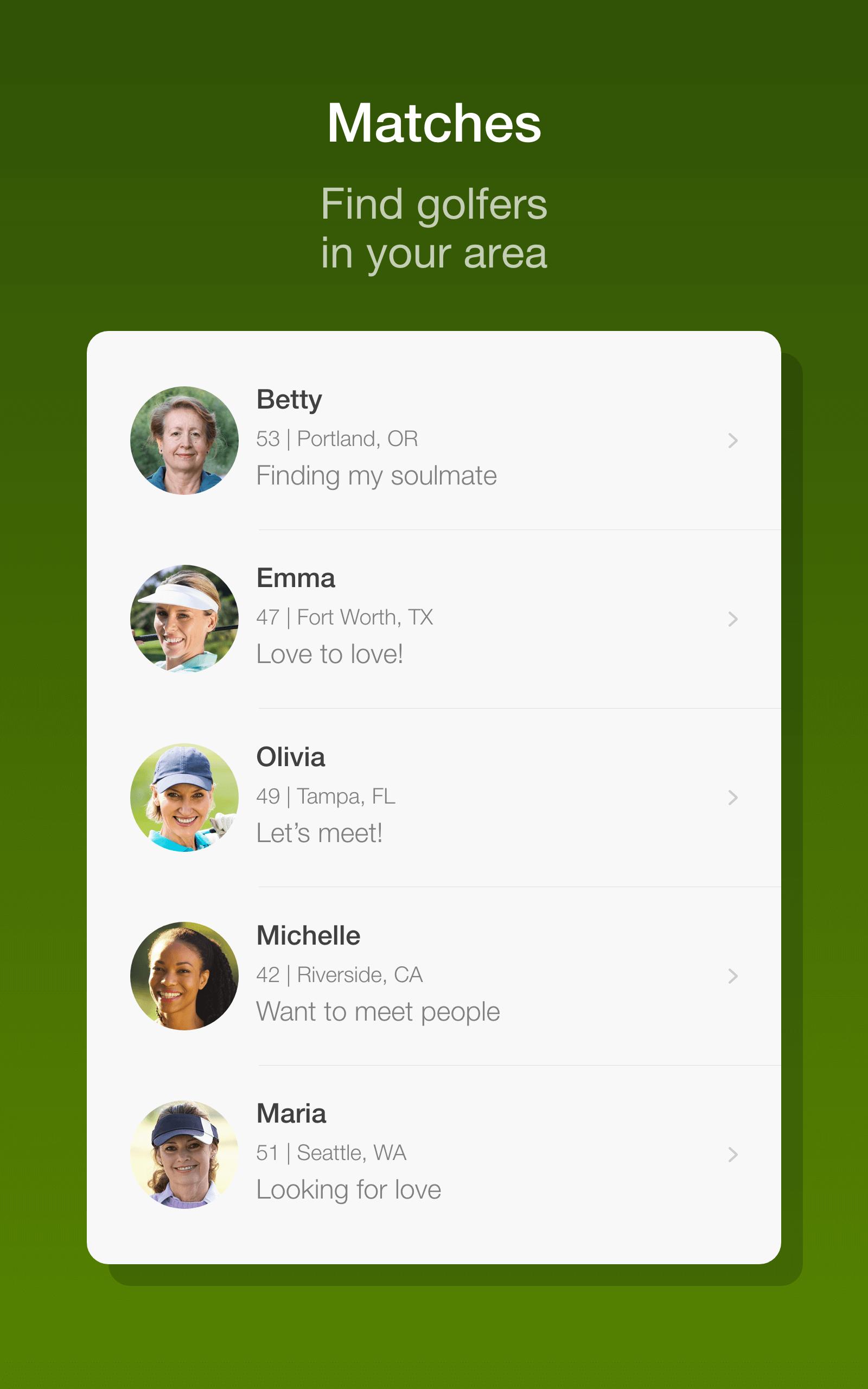 Meet Local Golfers Dating App - Golf Chat 1.5.65 Screenshot 11