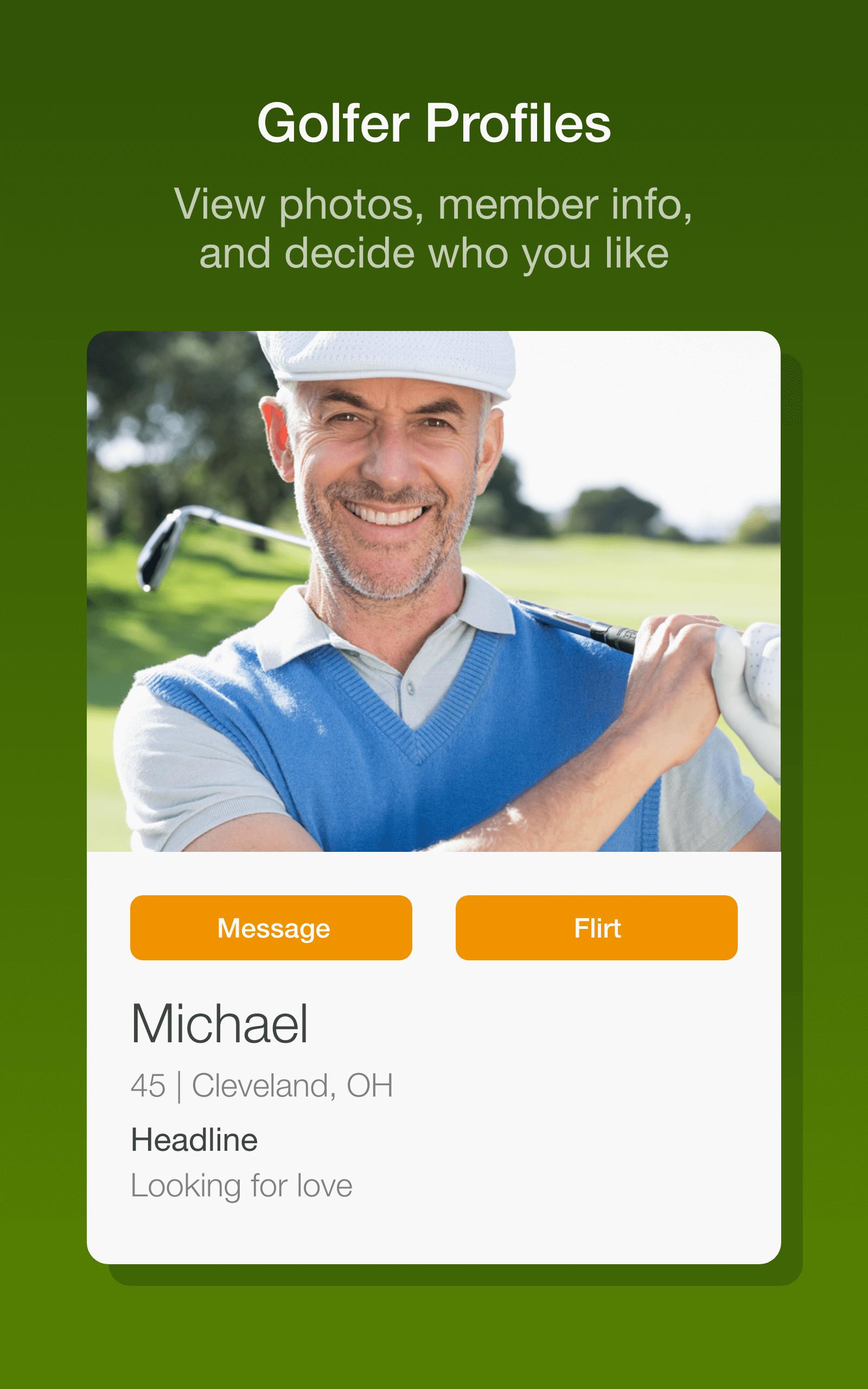 Meet Local Golfers Dating App - Golf Chat 1.5.65 Screenshot 13