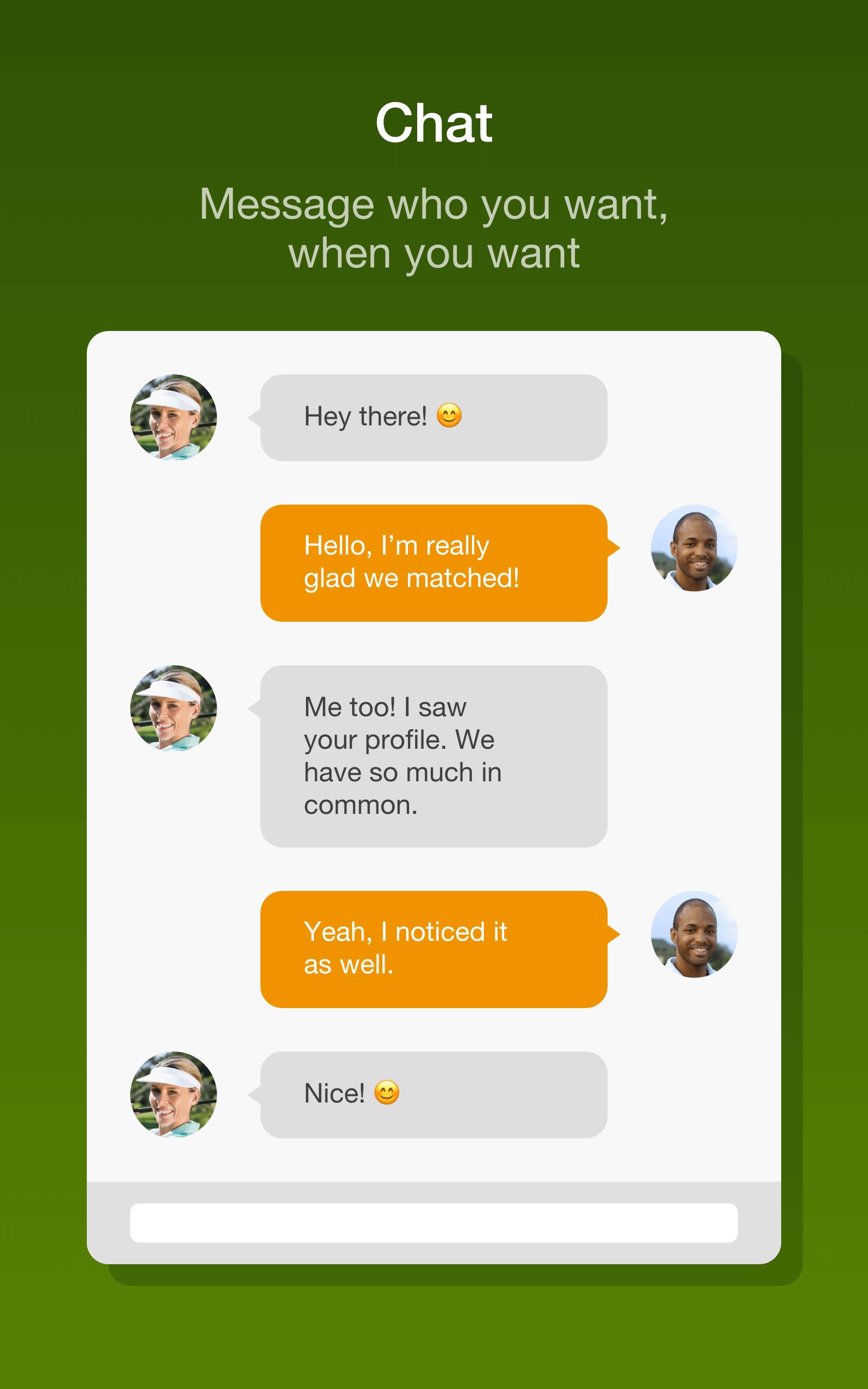 Meet Local Golfers Dating App - Golf Chat 1.5.65 Screenshot 14