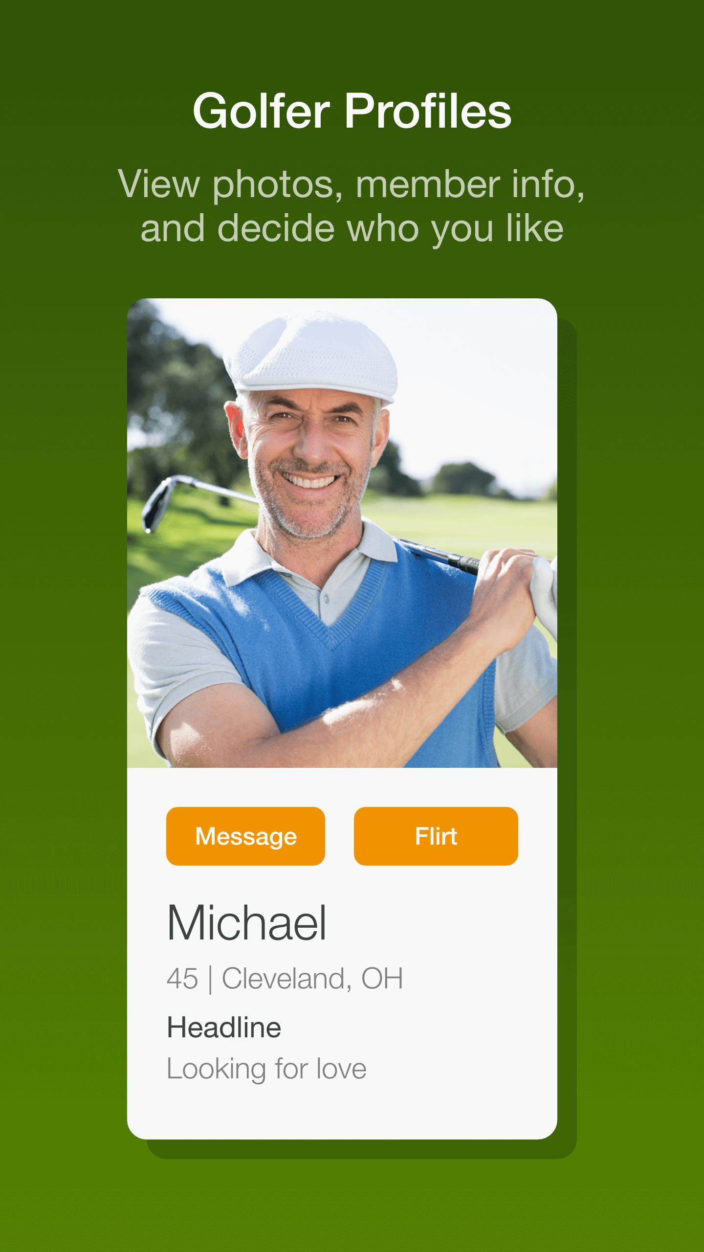 Meet Local Golfers Dating App - Golf Chat 1.5.65 Screenshot 3