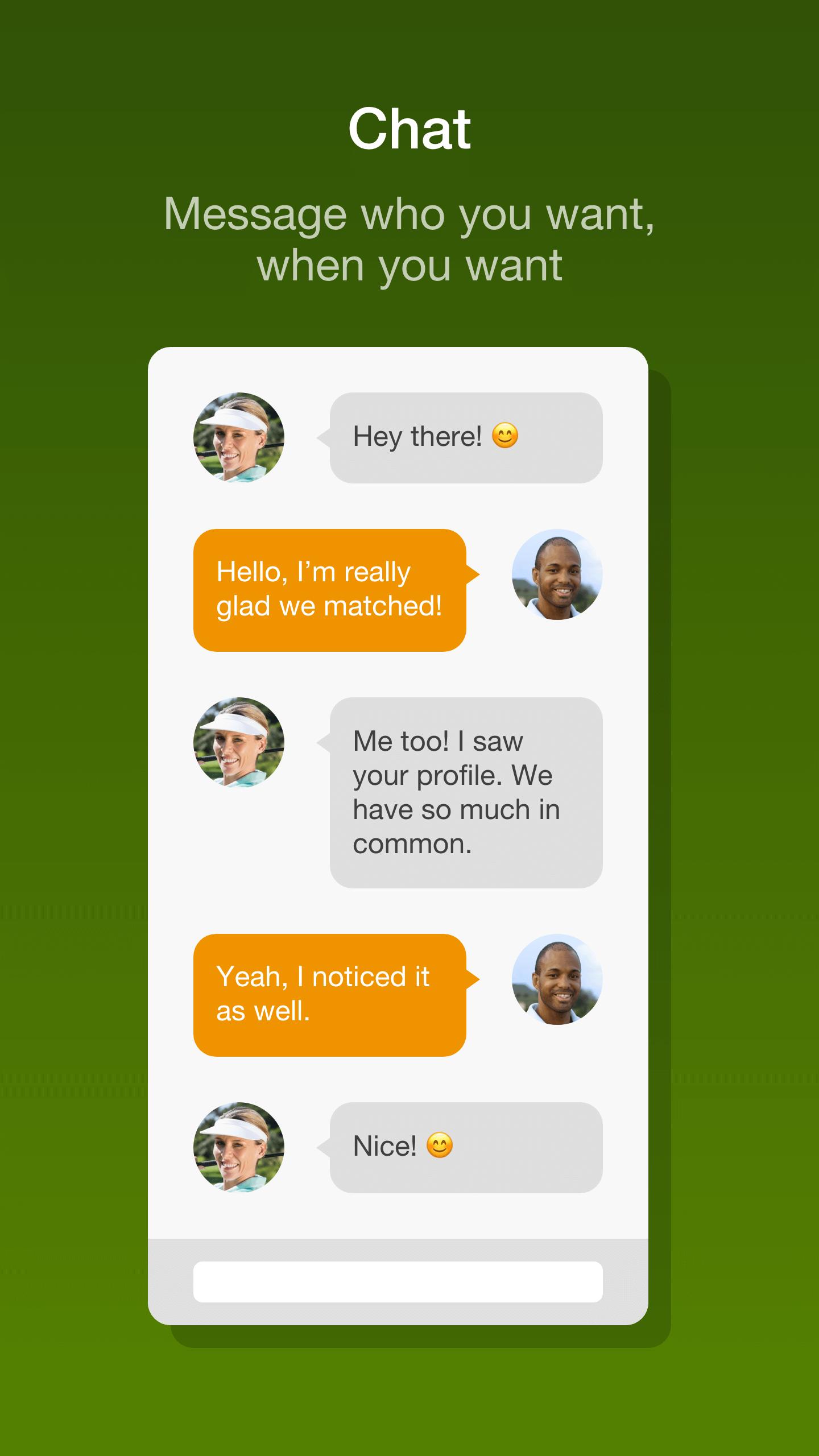 Meet Local Golfers Dating App - Golf Chat 1.5.65 Screenshot 4