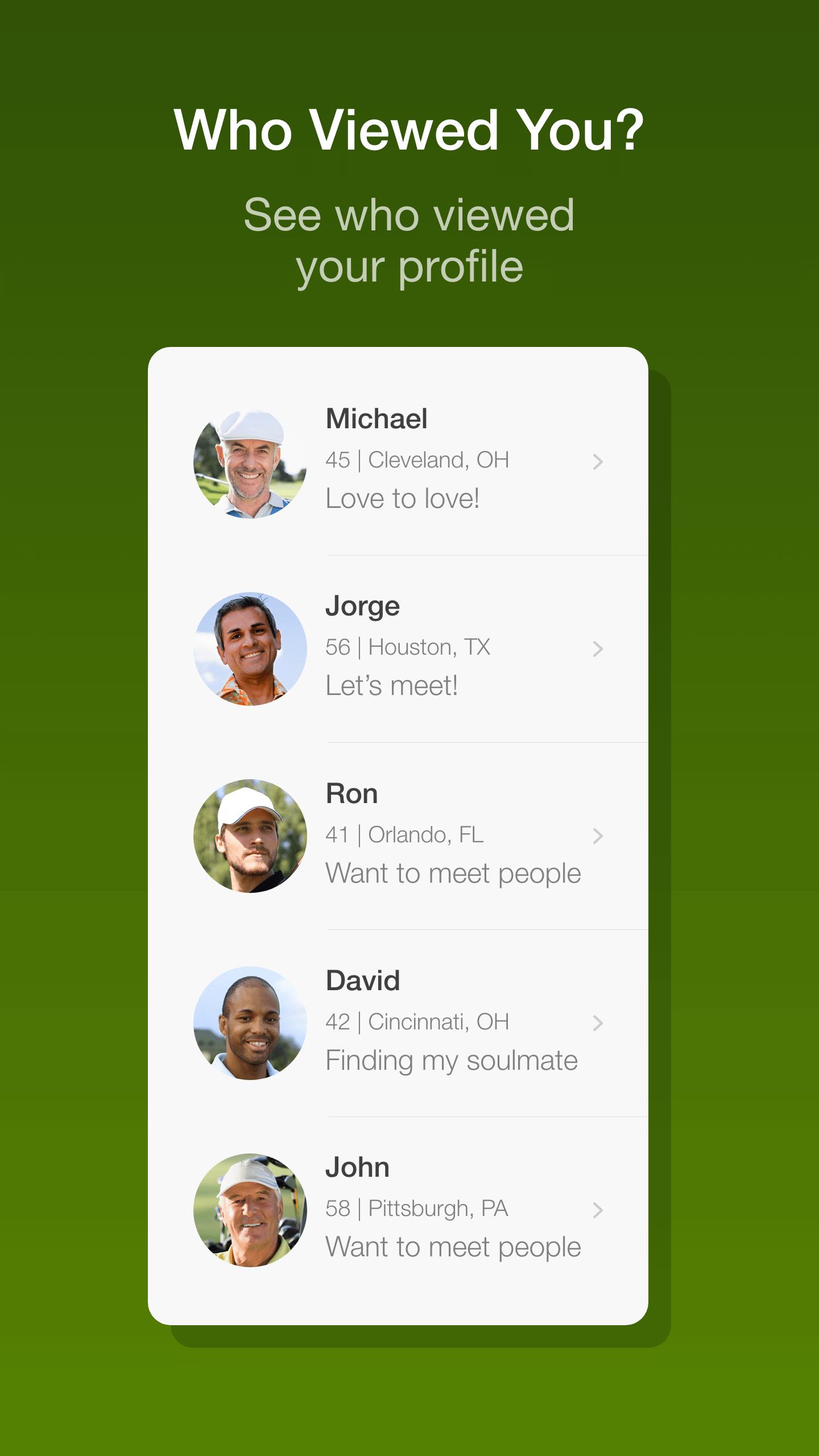 Meet Local Golfers Dating App - Golf Chat 1.5.65 Screenshot 5