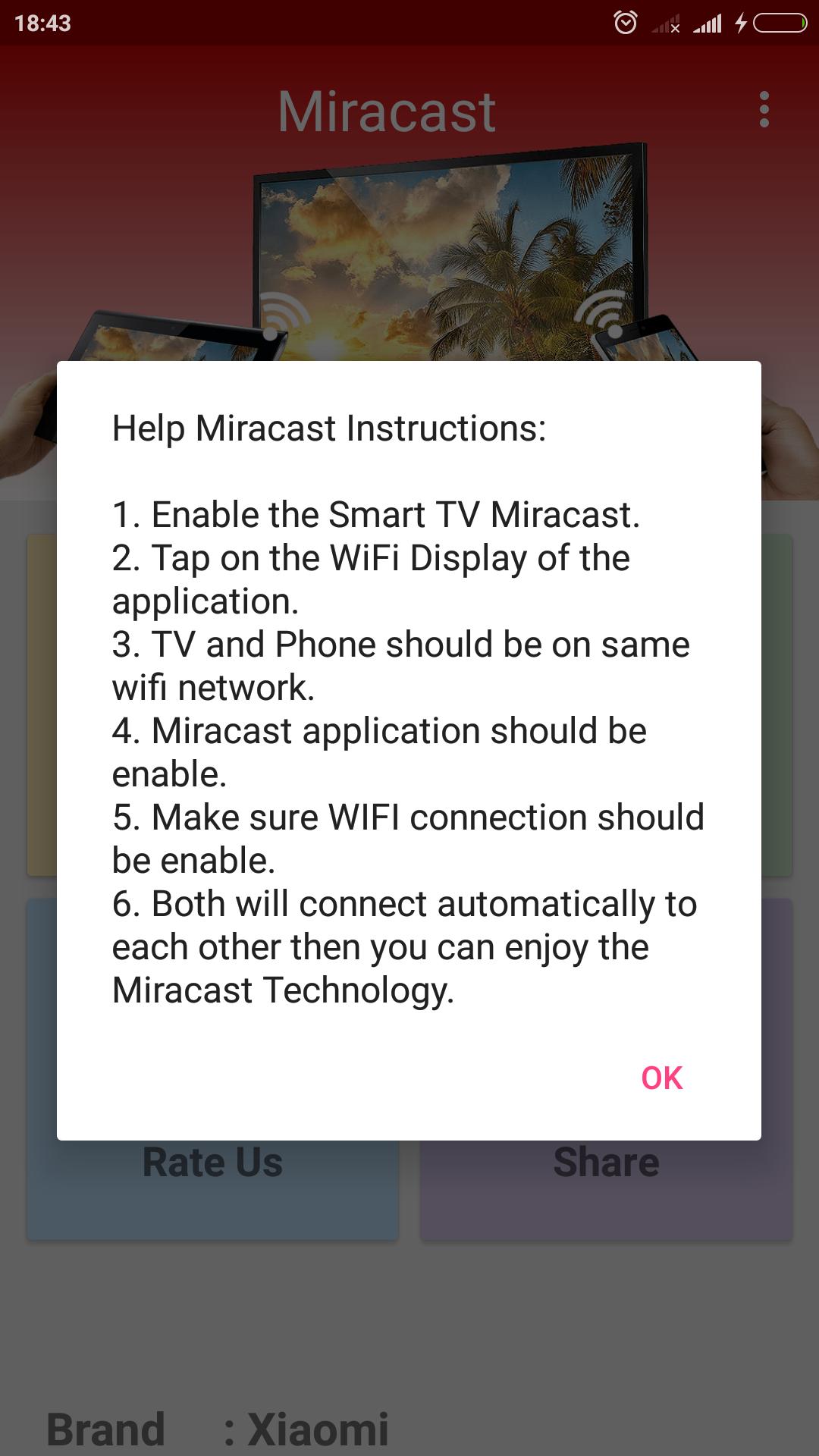Miracast Screen Mirroring (Wifi Display) 1.17 Screenshot 4