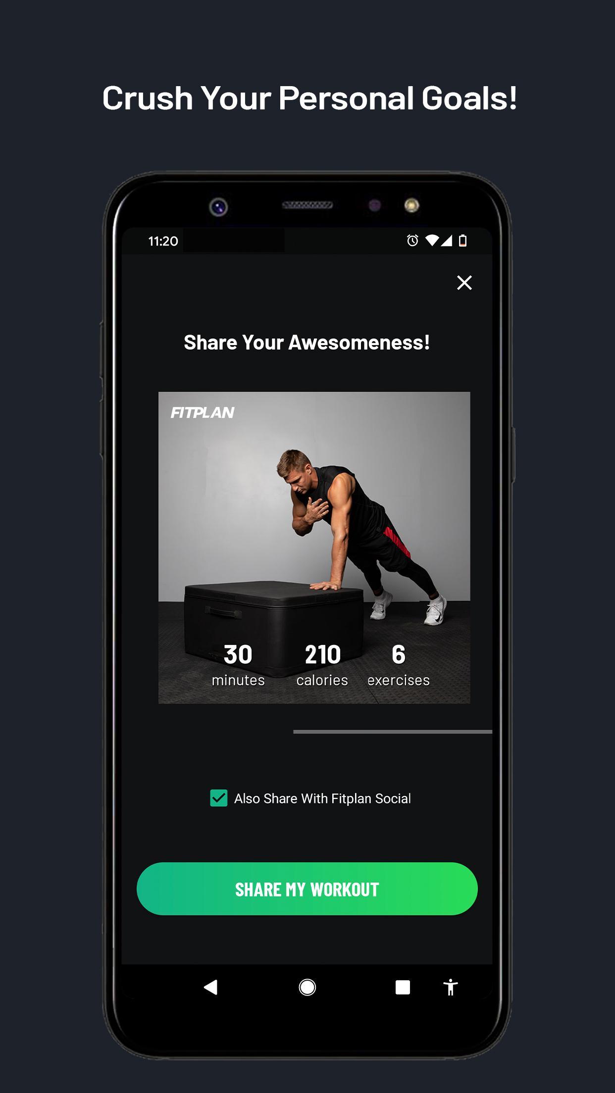 Fitplan Home Workouts and Gym Training 3.5.13 Screenshot 8