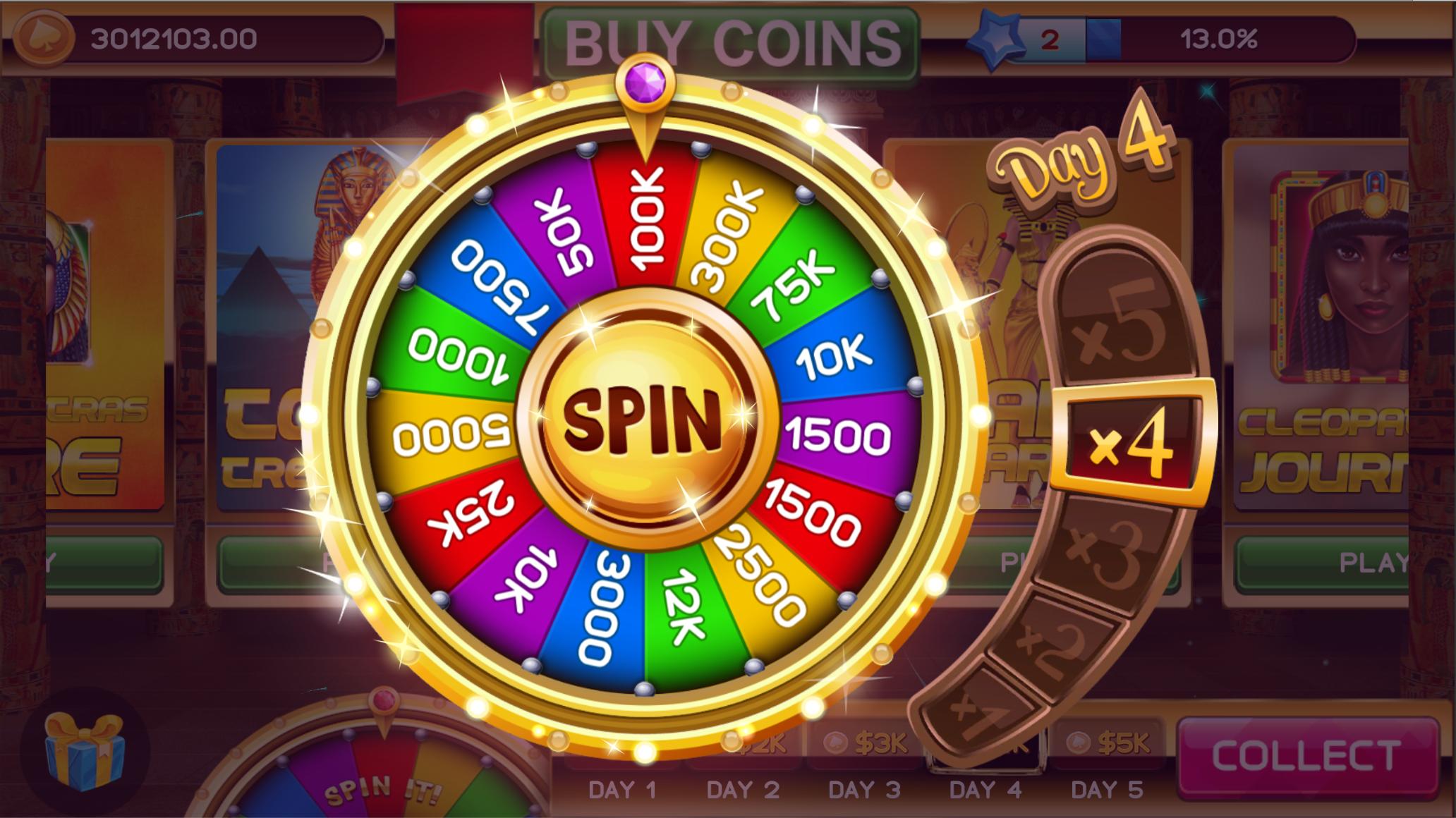 Slots Lady Pharaoh Jackpot Casino 1.0 Screenshot 10