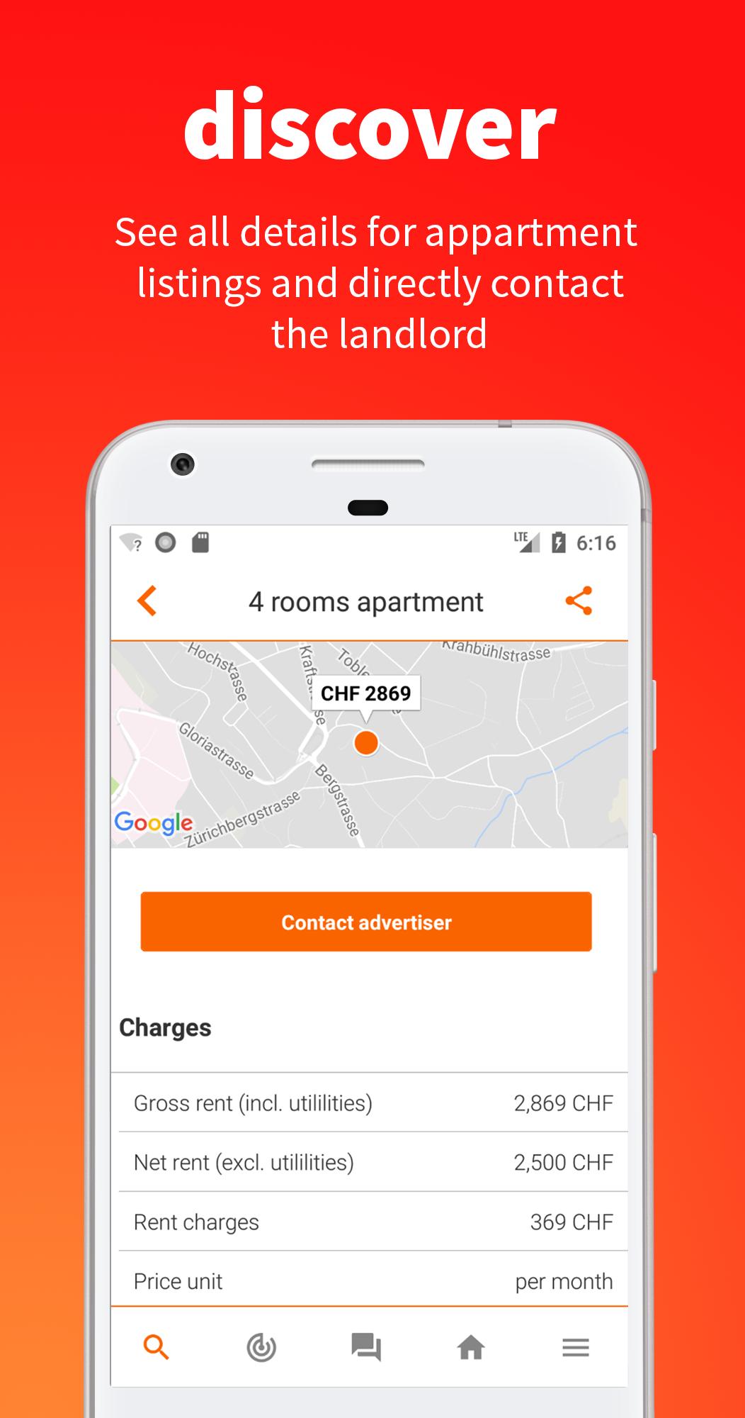 Flatfox Search & advertise apartments for free 3.5.4 Screenshot 3