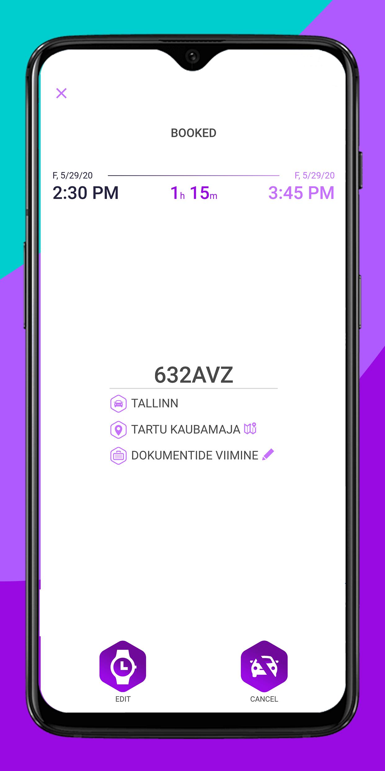 Telia Carsharing Powered by Fleet Complete 2.0.17 Screenshot 4