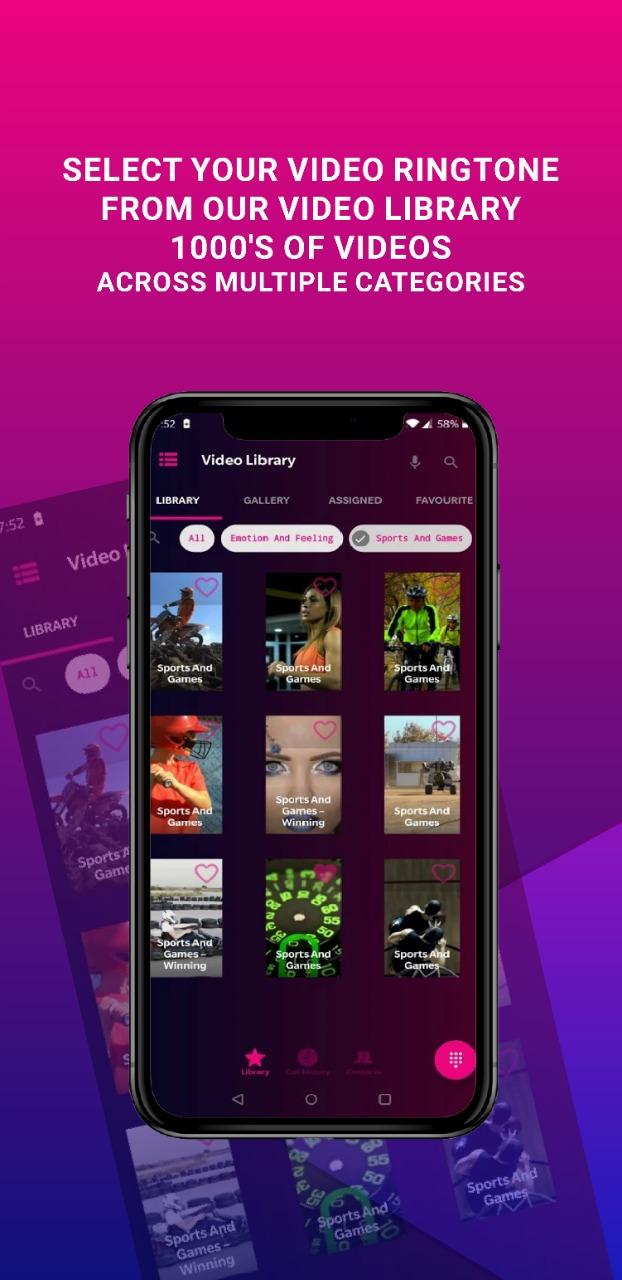 Videotone App - Mobile Calls with Video Ringtones 2.0.34 Screenshot 6