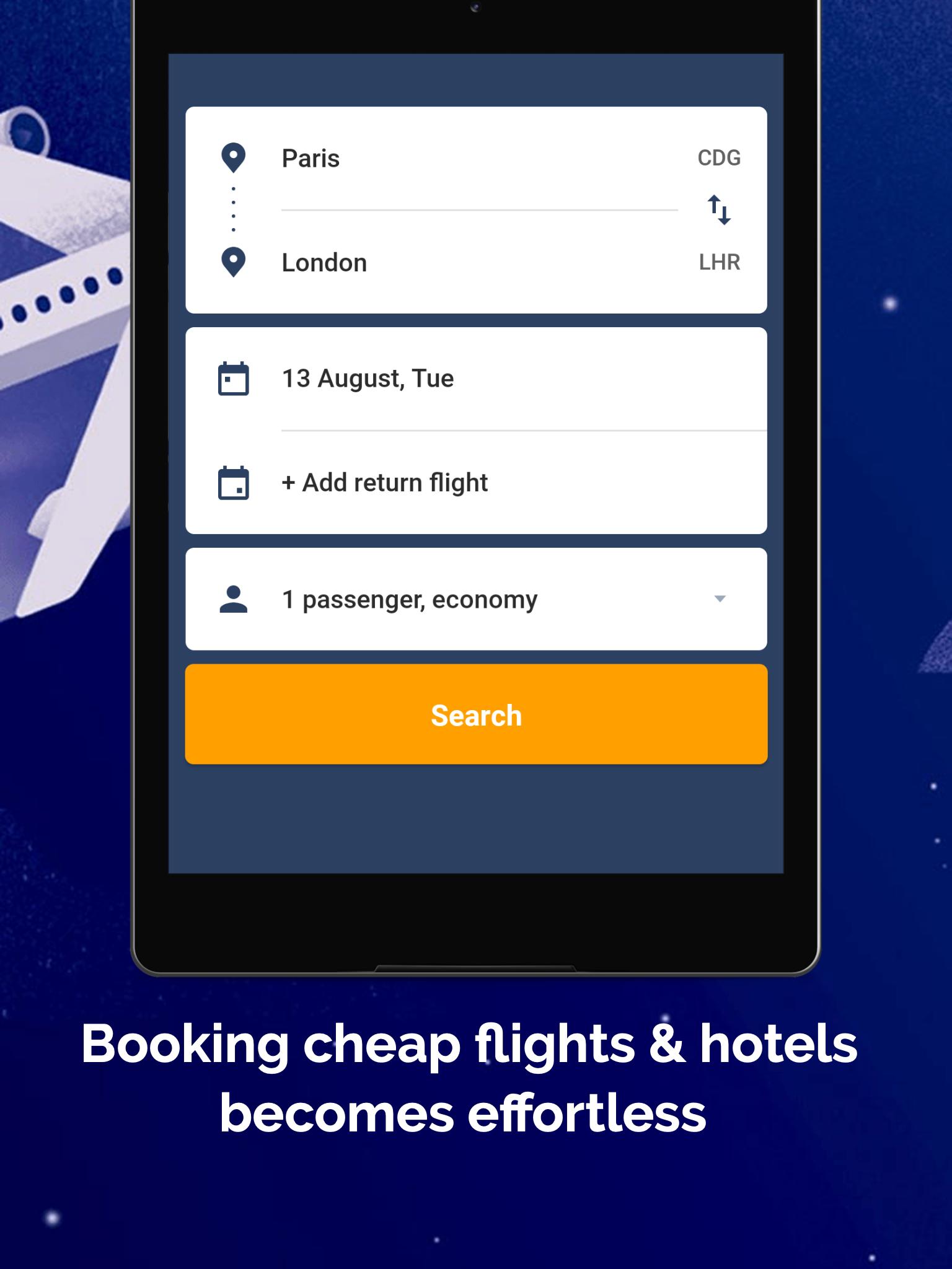 Flight & Hotel Guru — Cheap Flights and Hotels 2.0 Screenshot 10