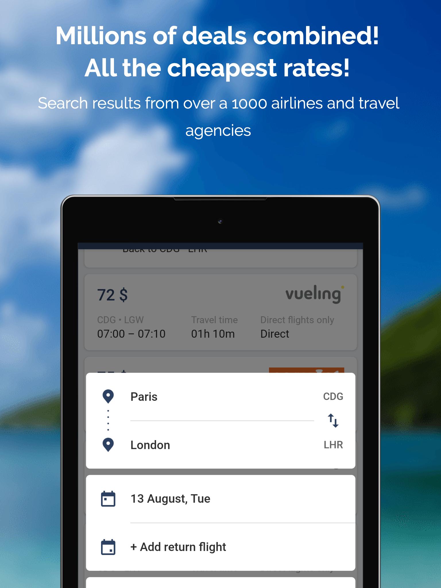 Flight & Hotel Guru — Cheap Flights and Hotels 2.0 Screenshot 11