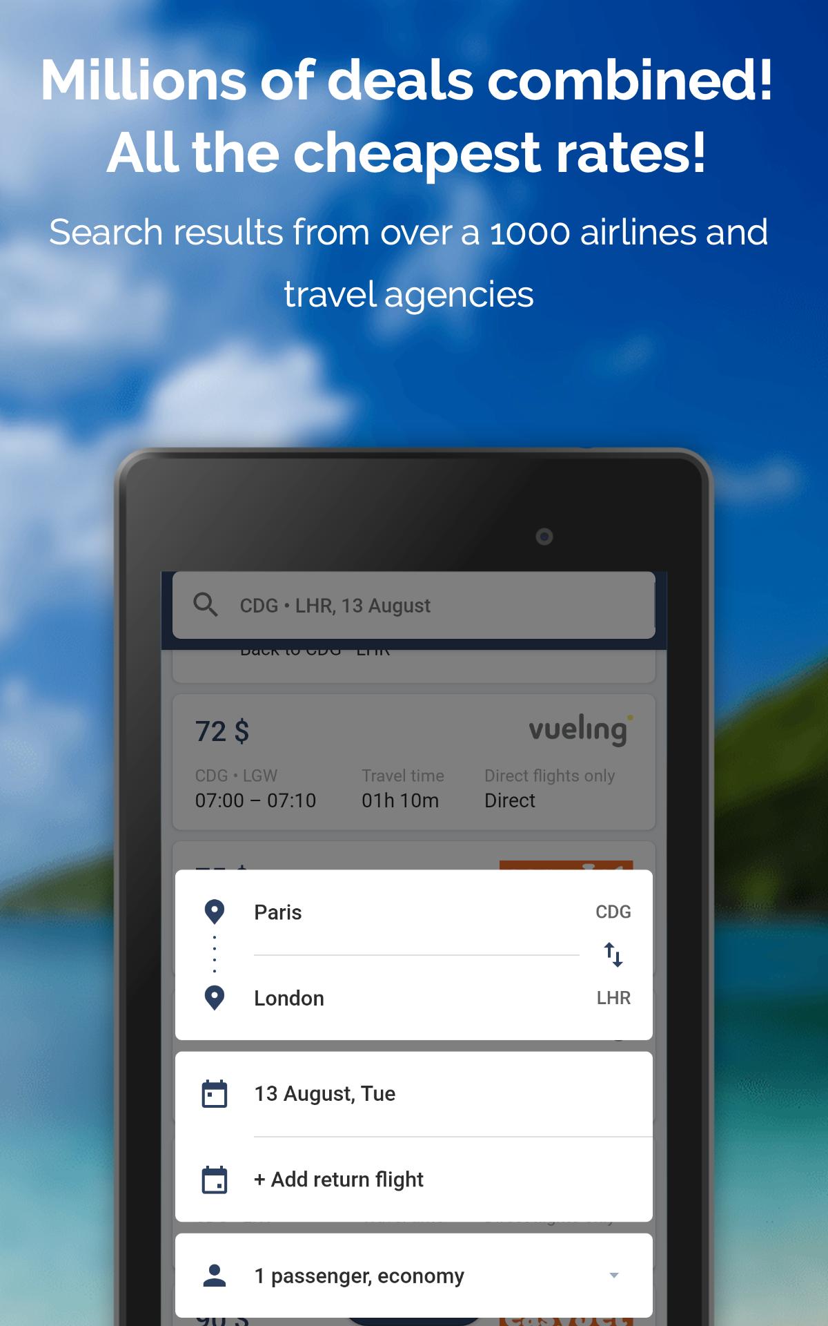 Flight & Hotel Guru — Cheap Flights and Hotels 2.0 Screenshot 19